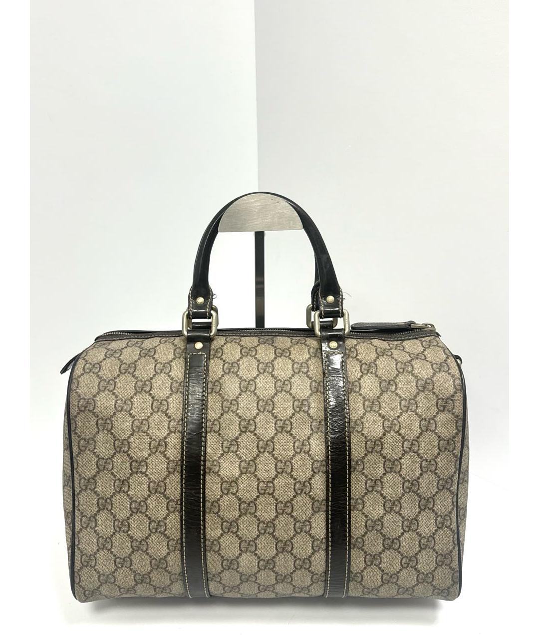 GUCCI Бежевая сумка с короткими ручками, фото 3