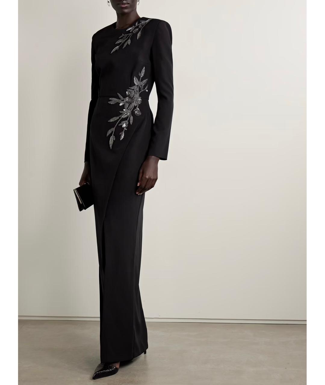 ZUHAIR MURAD Черное полиэстеровое коктейльное платье, фото 2