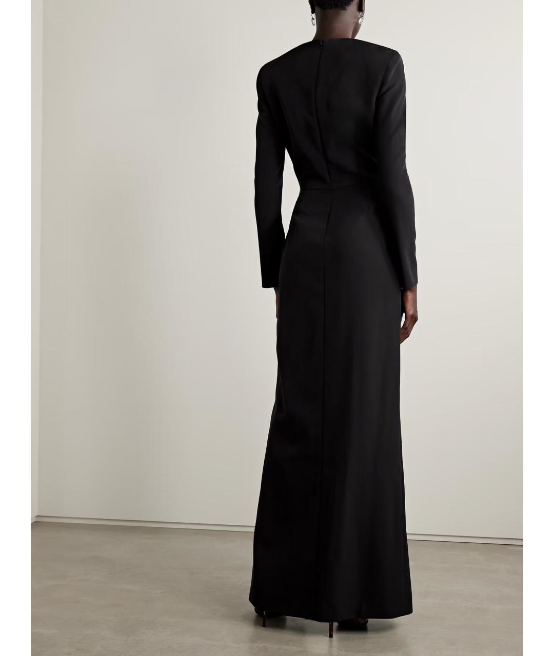 ZUHAIR MURAD Черное полиэстеровое коктейльное платье, фото 3