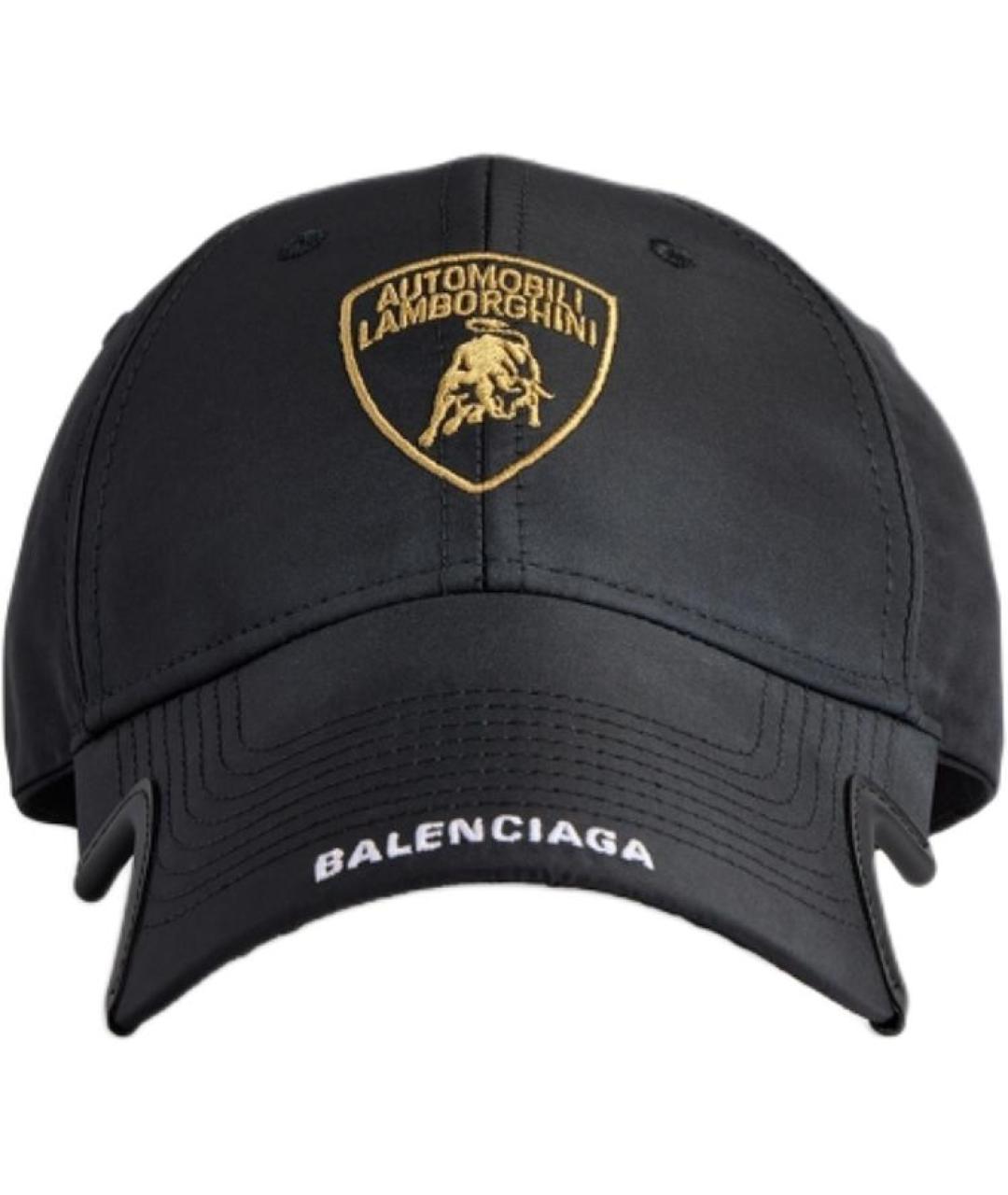 BALENCIAGA Черная кепка, фото 1