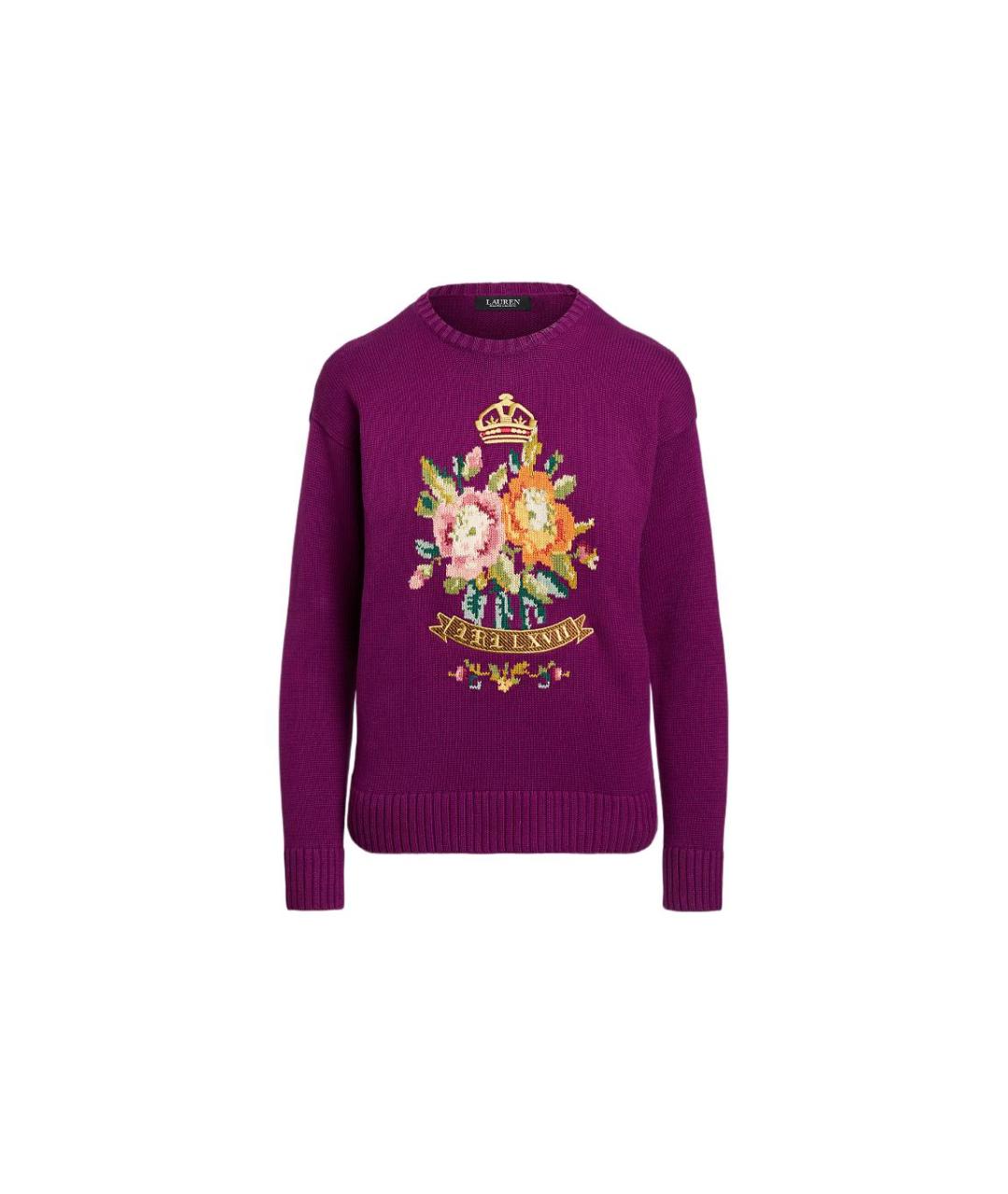 POLO RALPH LAUREN Фиолетовый джемпер / свитер, фото 1