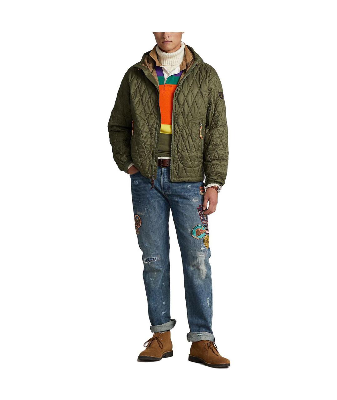 POLO RALPH LAUREN Зеленая куртка, фото 2