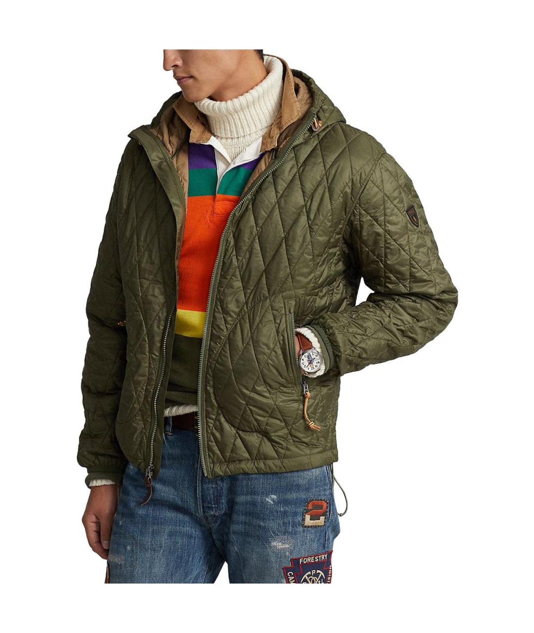 POLO RALPH LAUREN Зеленая куртка, фото 3