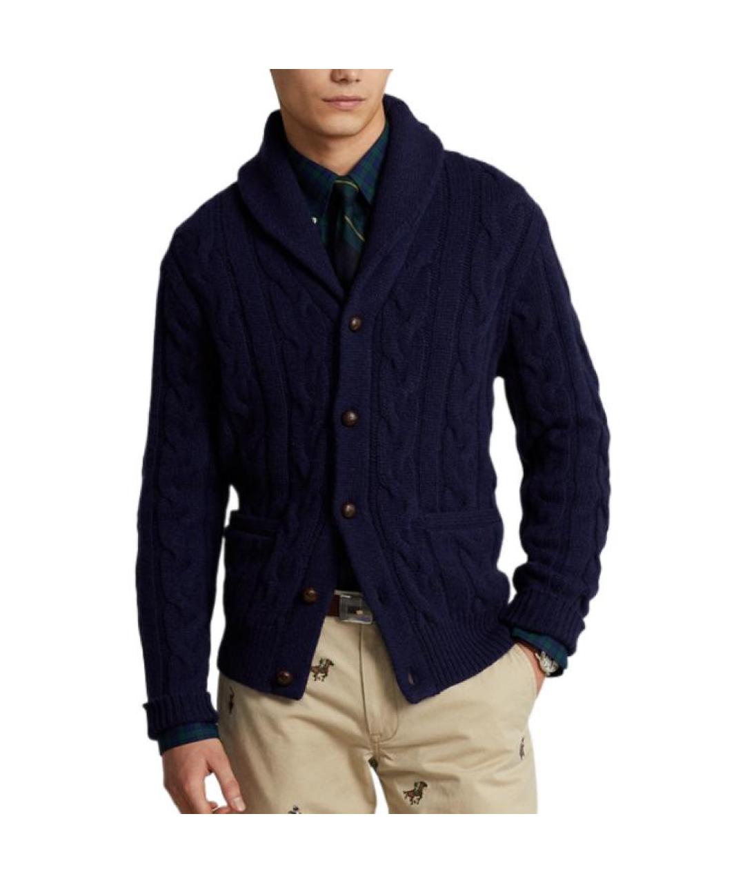 POLO RALPH LAUREN Синий джемпер / свитер, фото 2