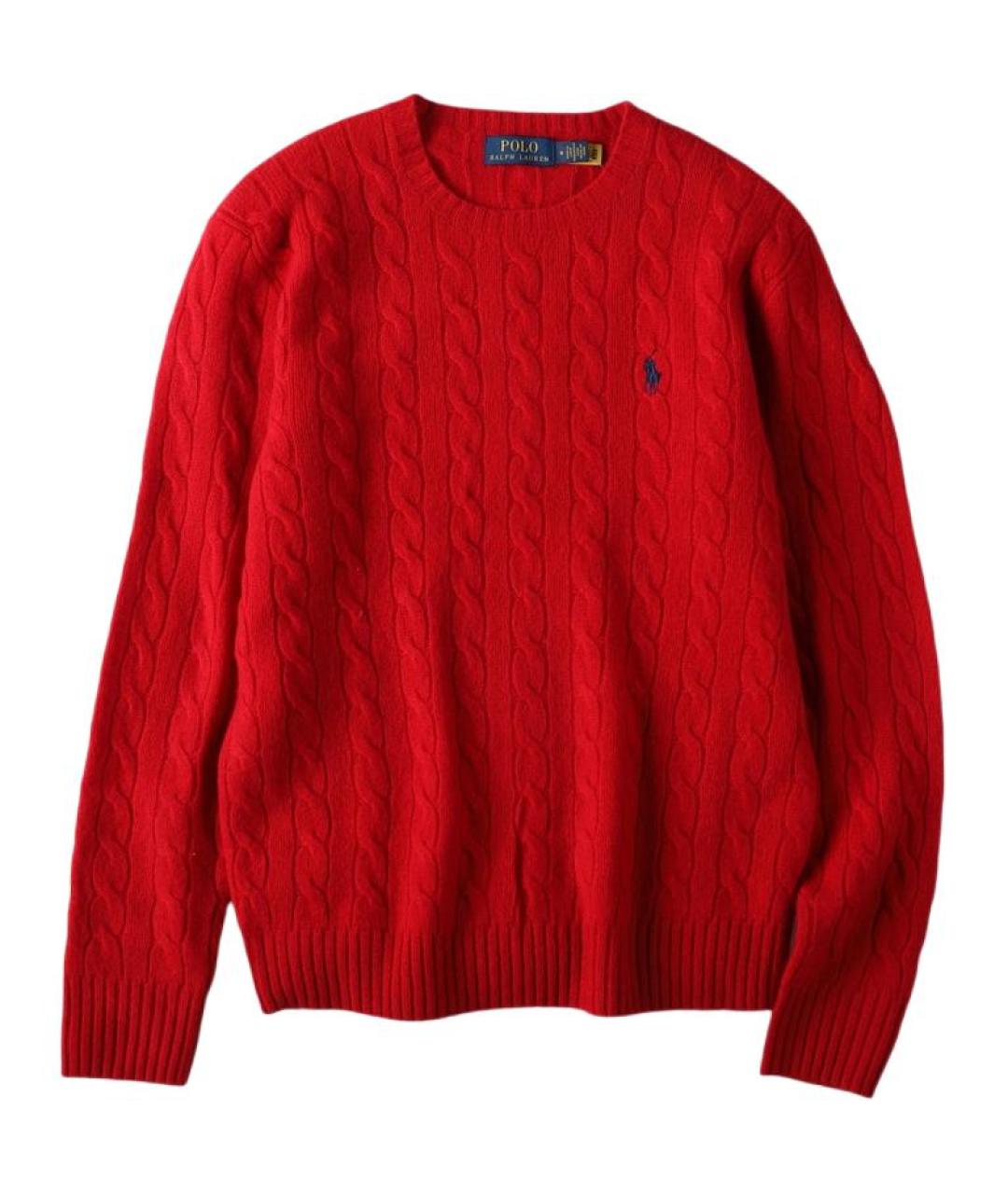 POLO RALPH LAUREN Красный джемпер / свитер, фото 1