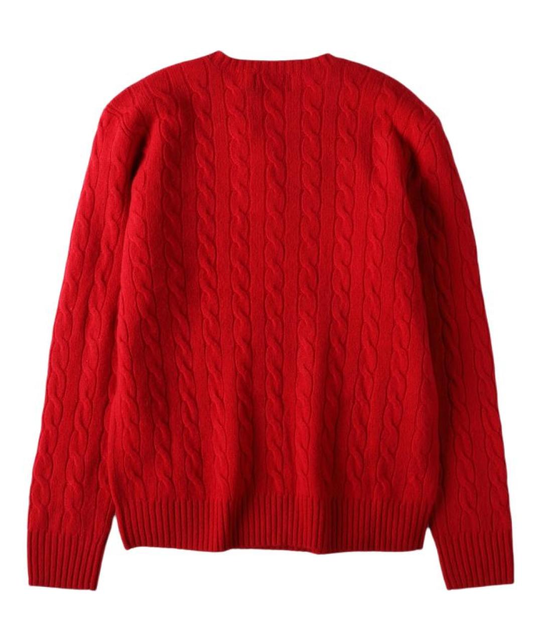 POLO RALPH LAUREN Красный джемпер / свитер, фото 2