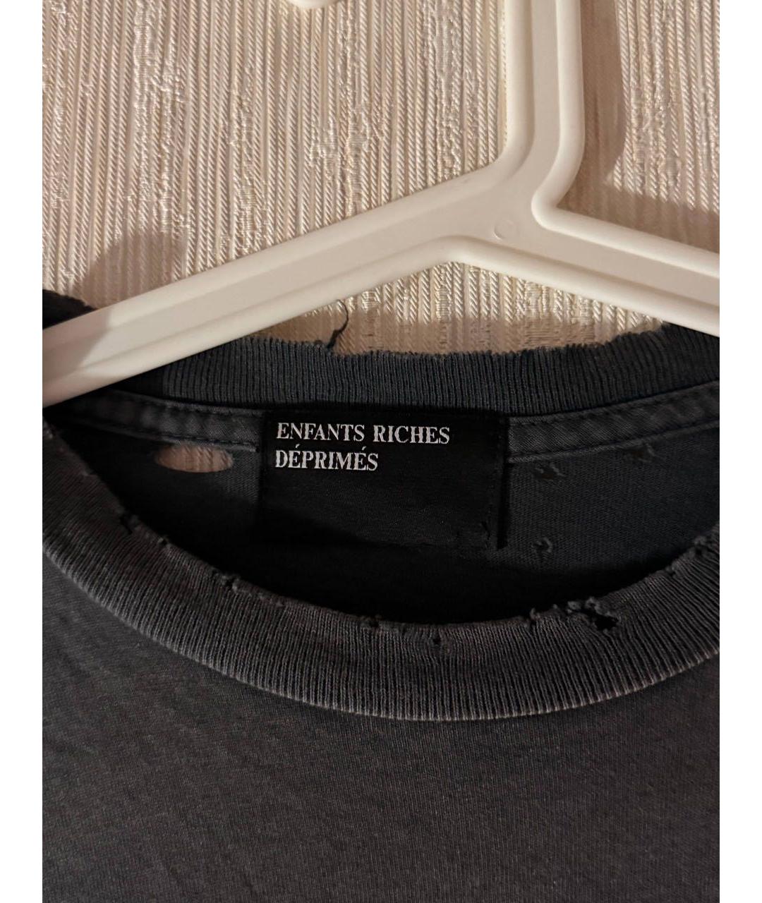Enfants Riches Déprimés Антрацитовая футболка, фото 3