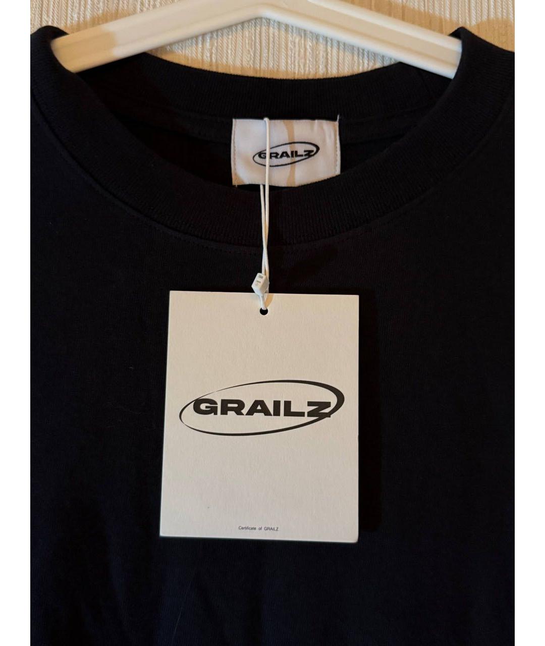 GRAILZ PROJECT G/R Черная хлопковая футболка, фото 3