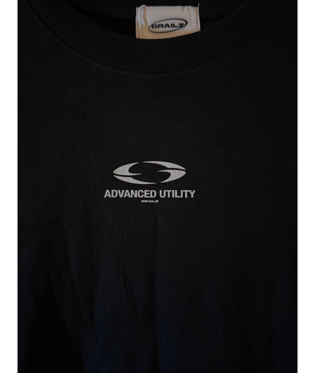GRAILZ PROJECT G/R Черная хлопковая футболка, фото 4