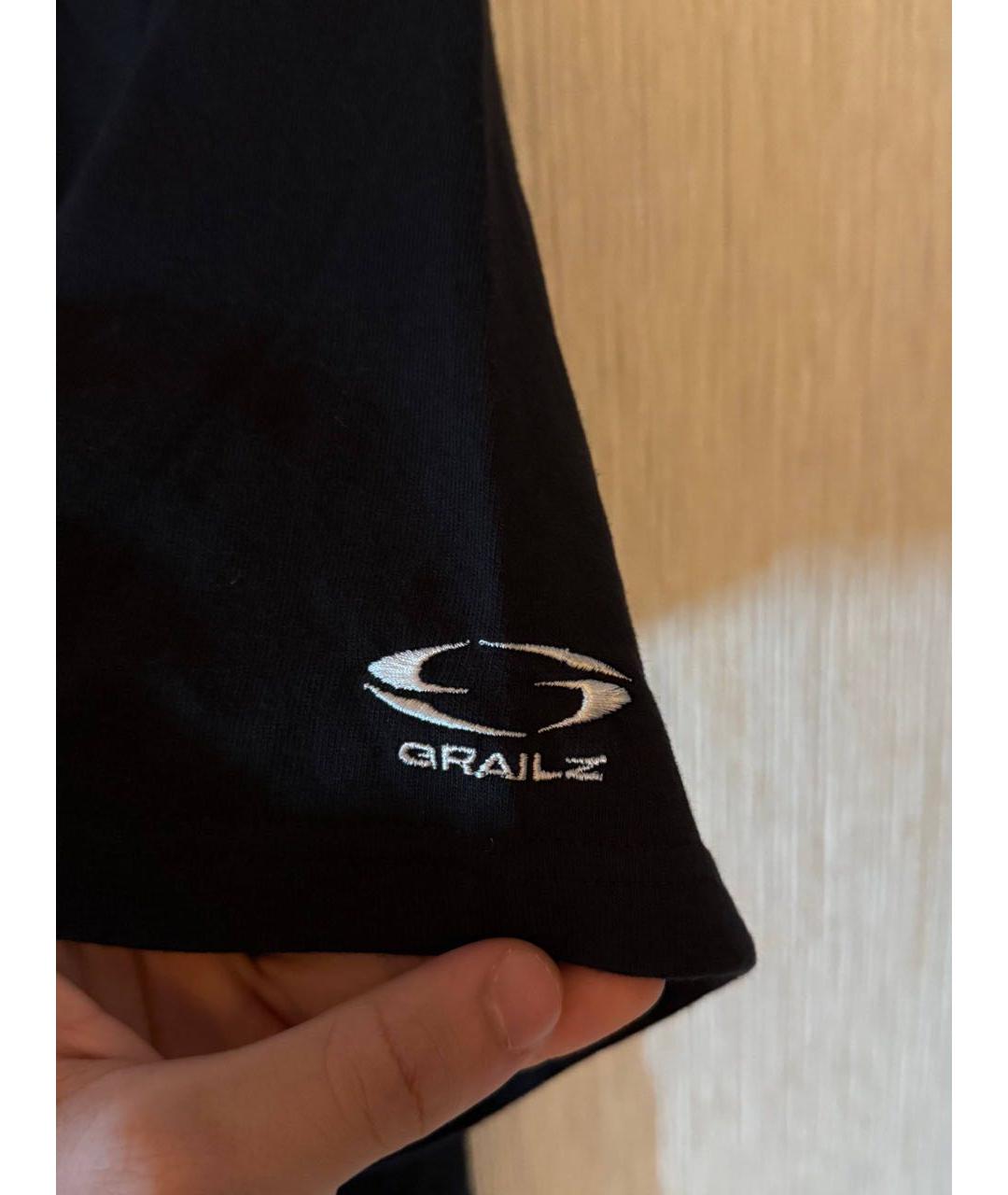 GRAILZ PROJECT G/R Черная хлопковая футболка, фото 5