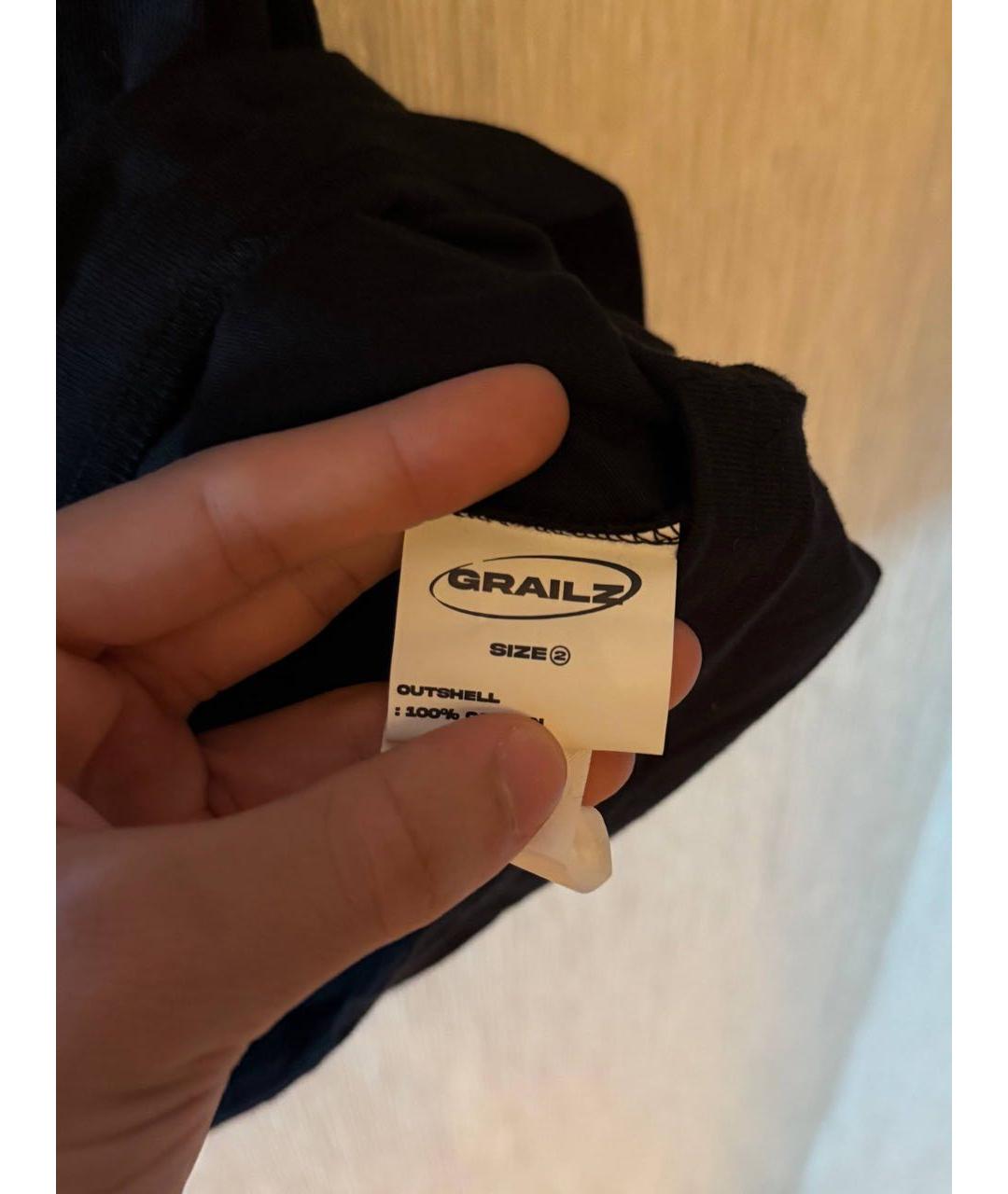 GRAILZ PROJECT G/R Черная хлопковая футболка, фото 8