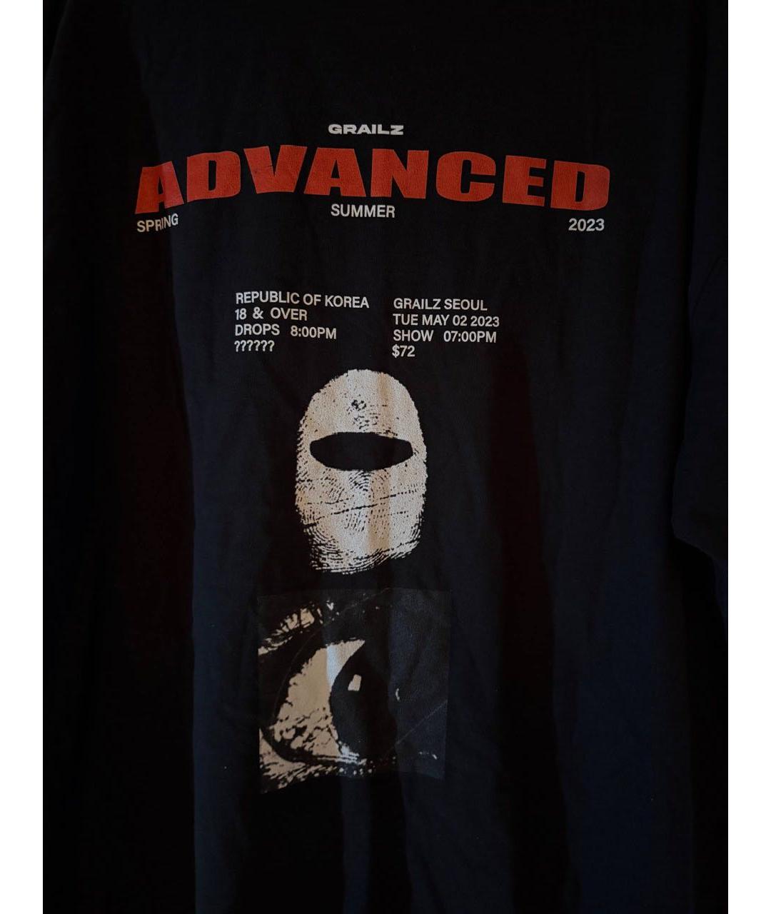 GRAILZ PROJECT G/R Черная хлопковая футболка, фото 6