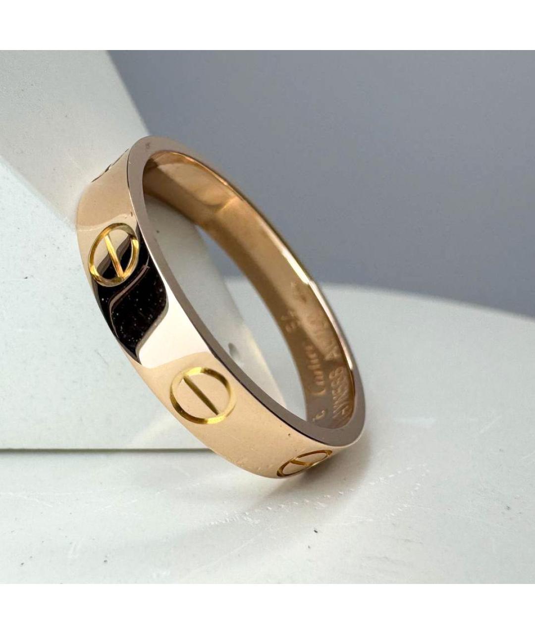 CARTIER Золотое кольцо из розового золота, фото 4