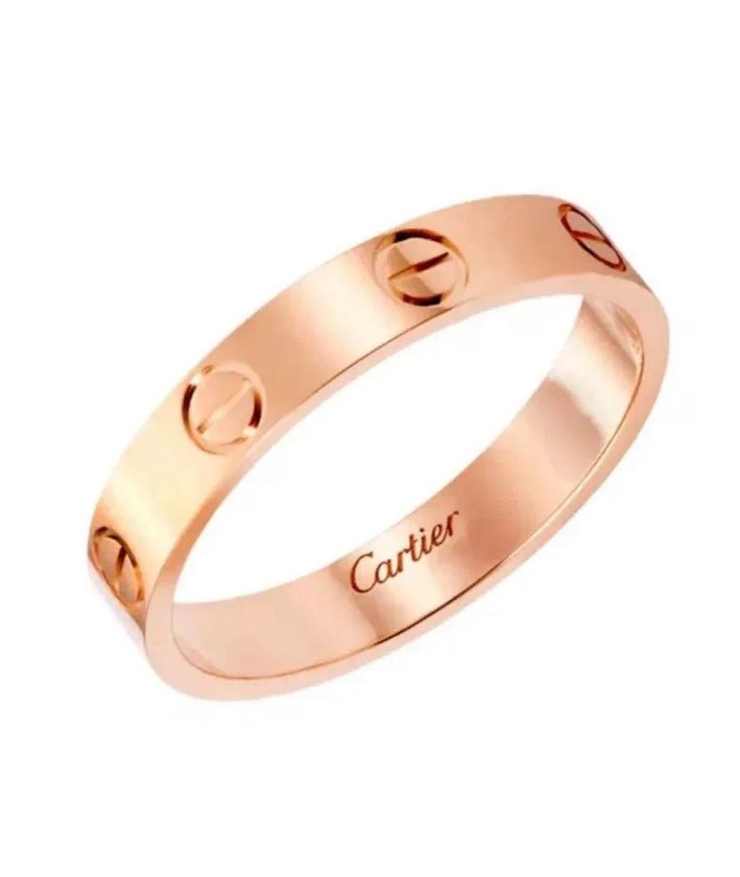 CARTIER Золотое кольцо из розового золота, фото 1
