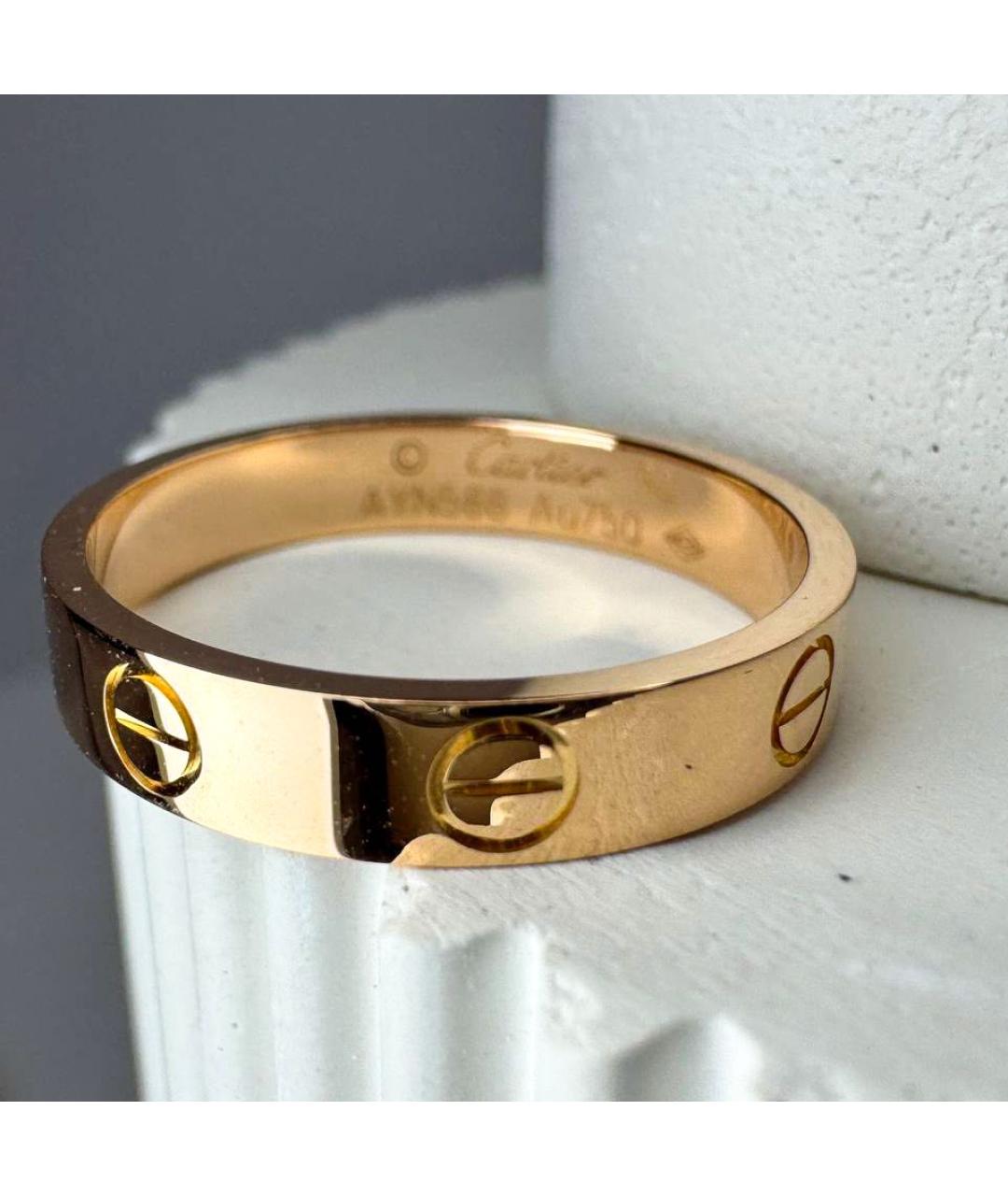 CARTIER Золотое кольцо из розового золота, фото 2