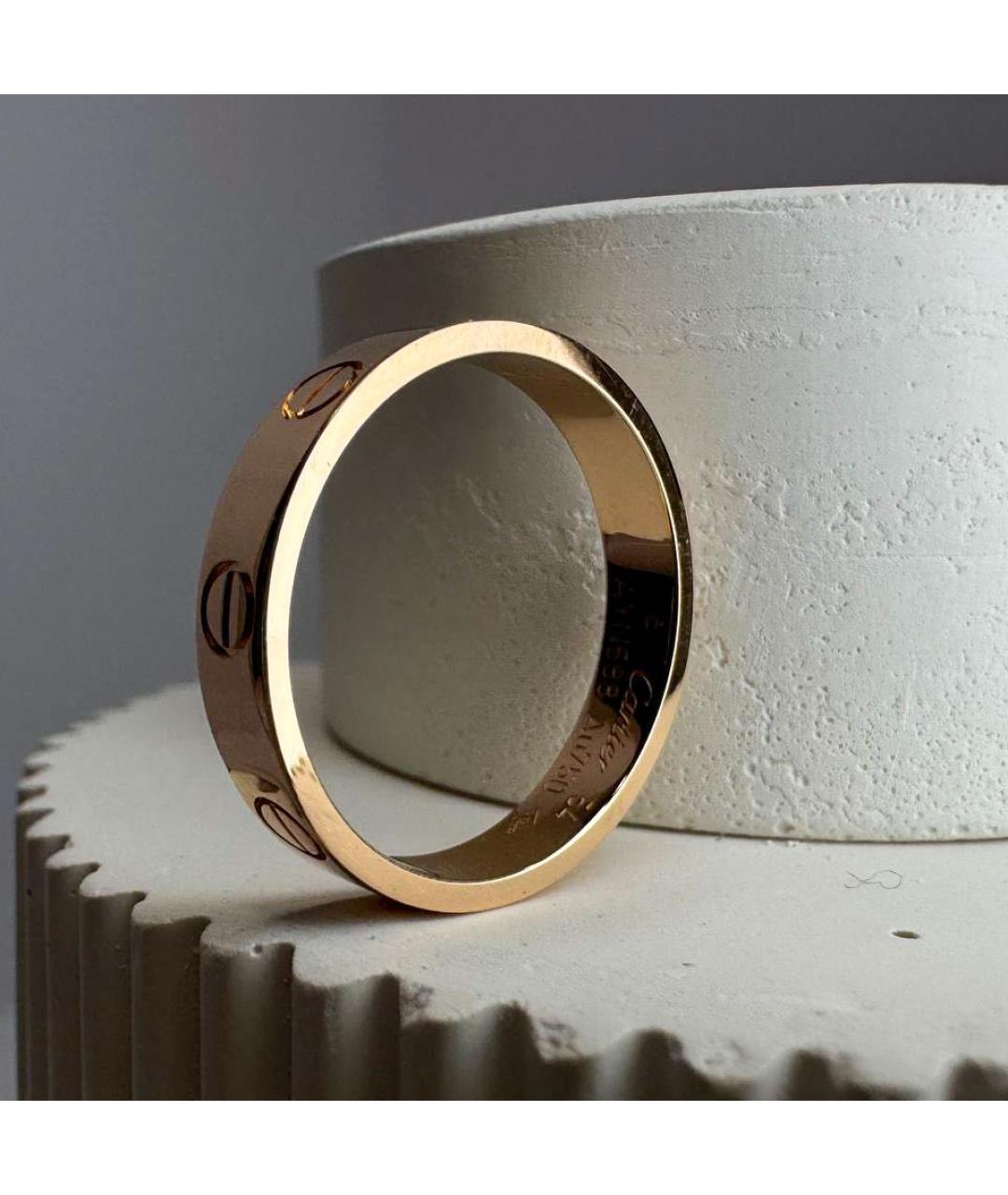 CARTIER Золотое кольцо из розового золота, фото 3