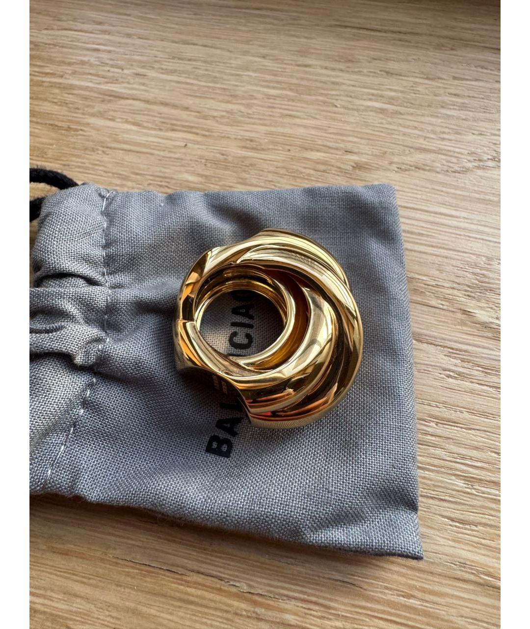 BALENCIAGA Золотое кольцо, фото 8