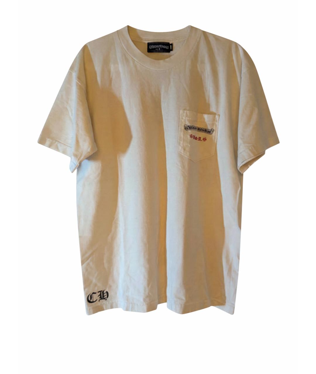 CHROME HEARTS Белая футболка, фото 1