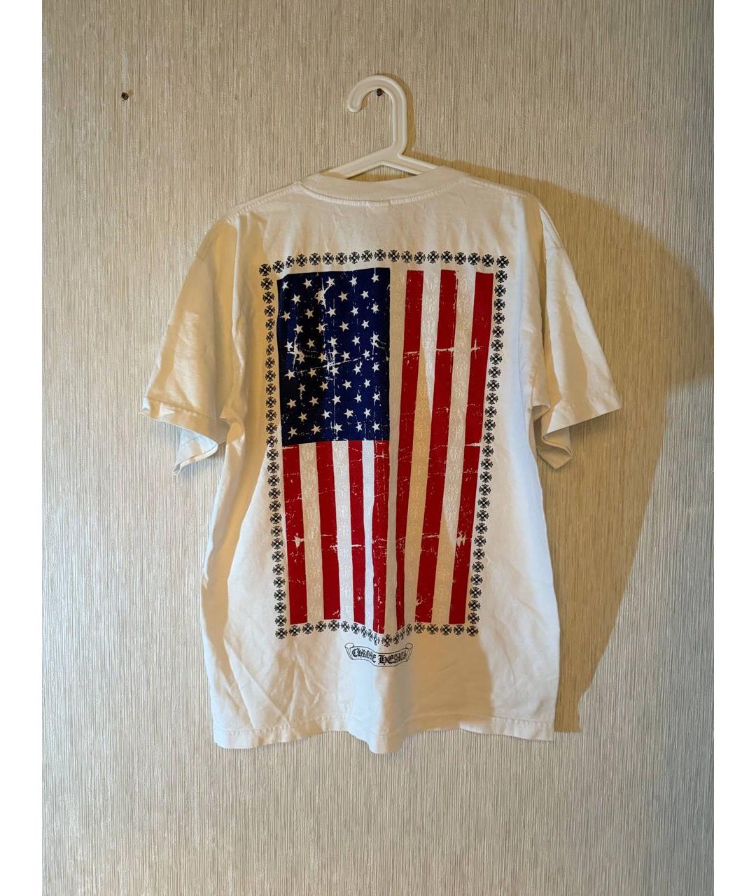 CHROME HEARTS Белая футболка, фото 2