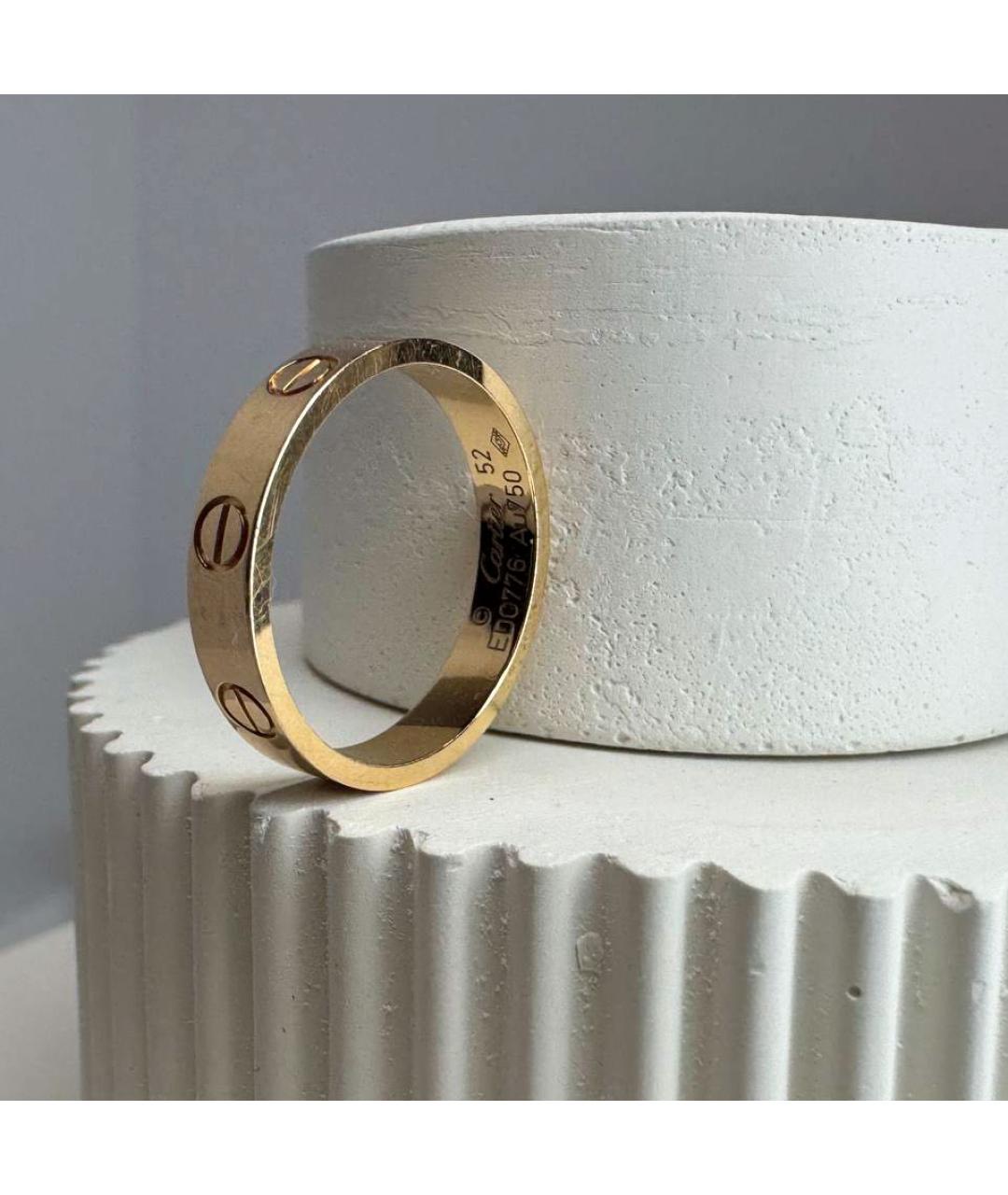 CARTIER Золотое кольцо из розового золота, фото 3