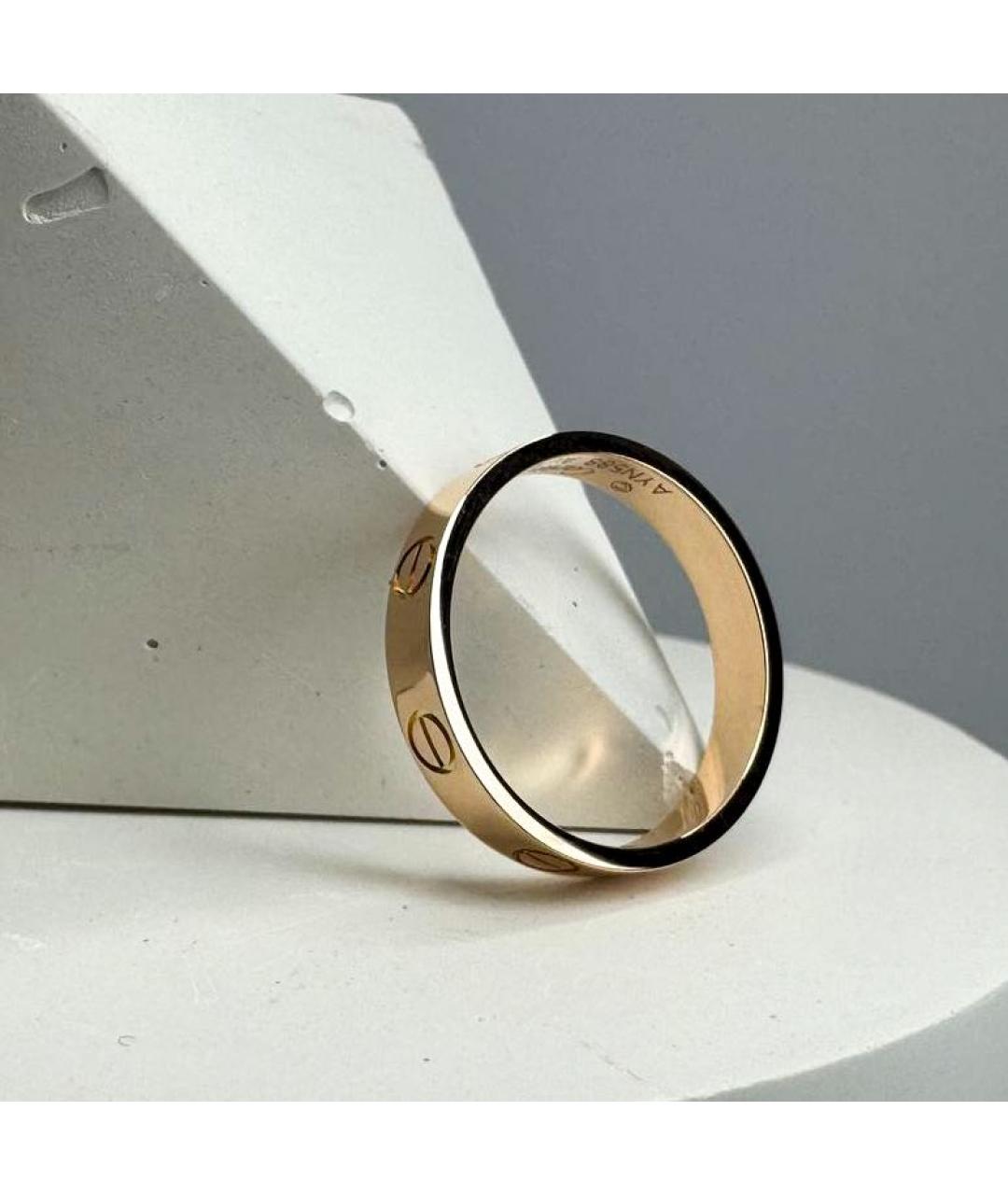 CARTIER Золотое кольцо из розового золота, фото 4