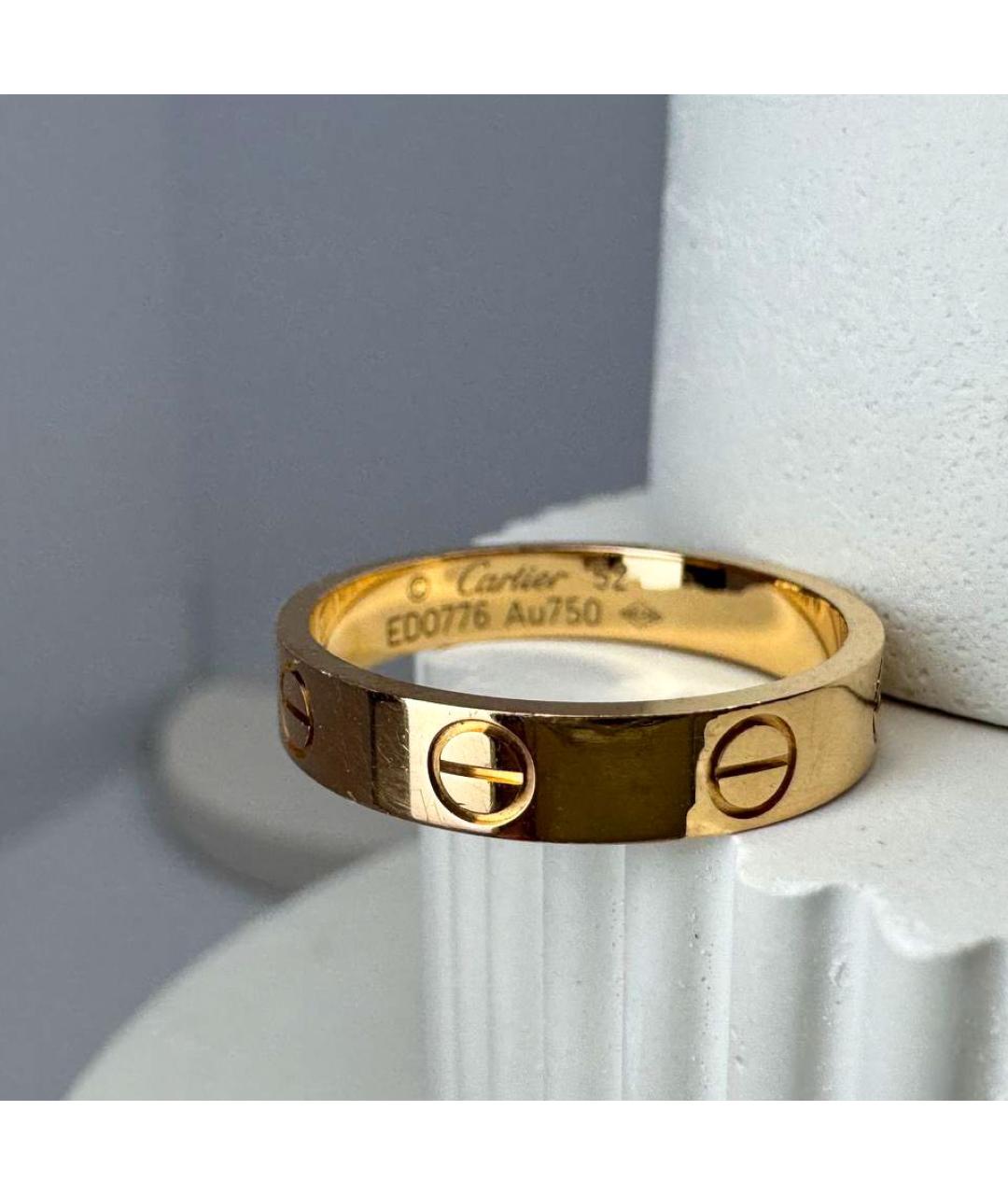 CARTIER Золотое кольцо из розового золота, фото 5