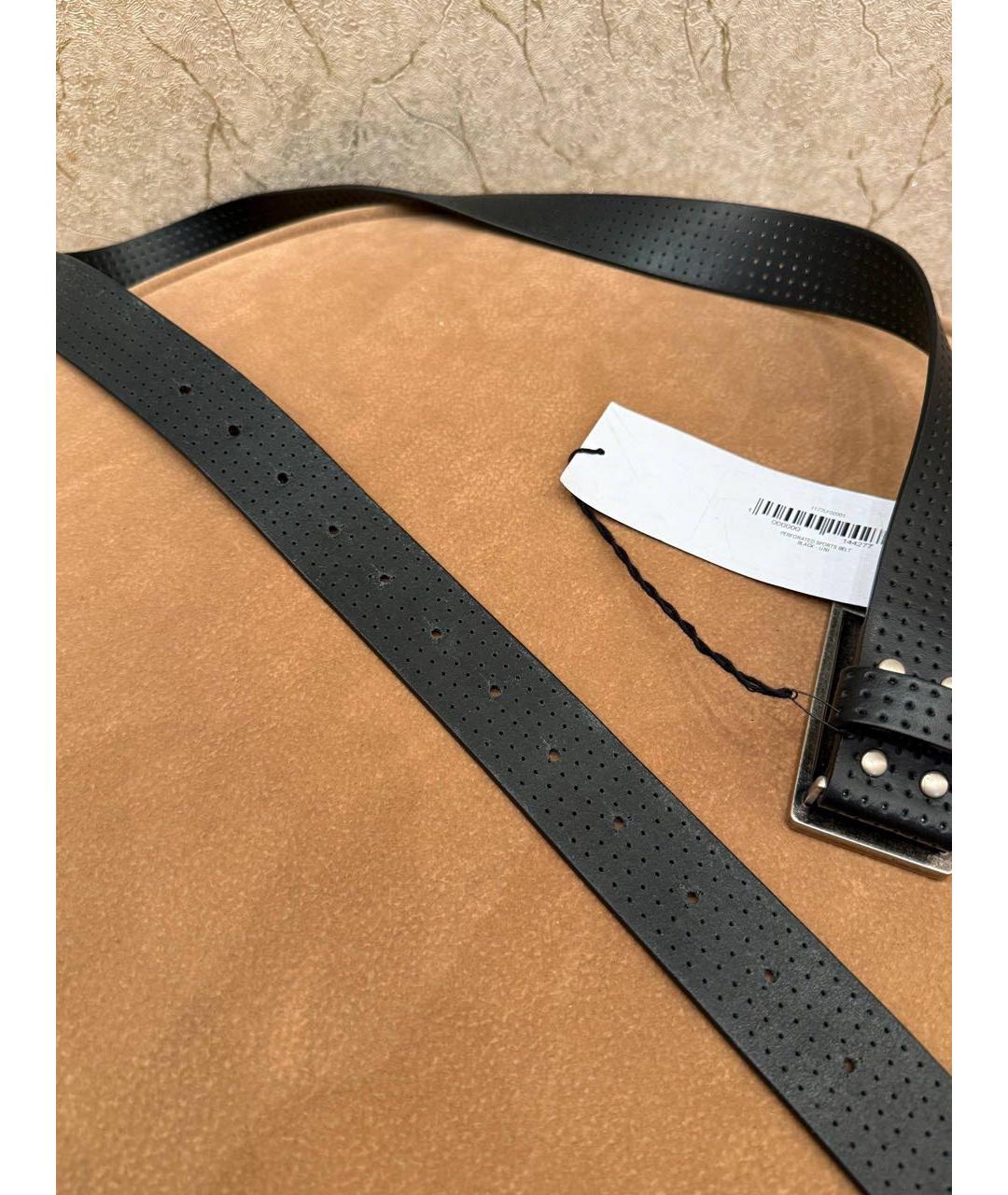 MARTINE ROSE Черный ремень, фото 2