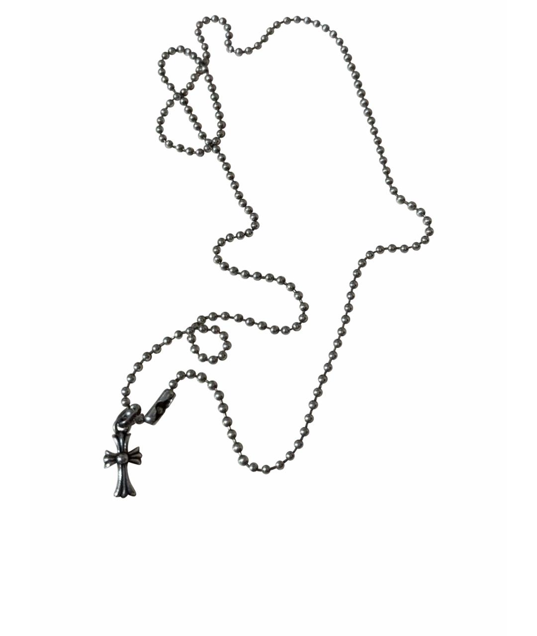 CHROME HEARTS Серебряная серебряная цепочка/подвеска, фото 1