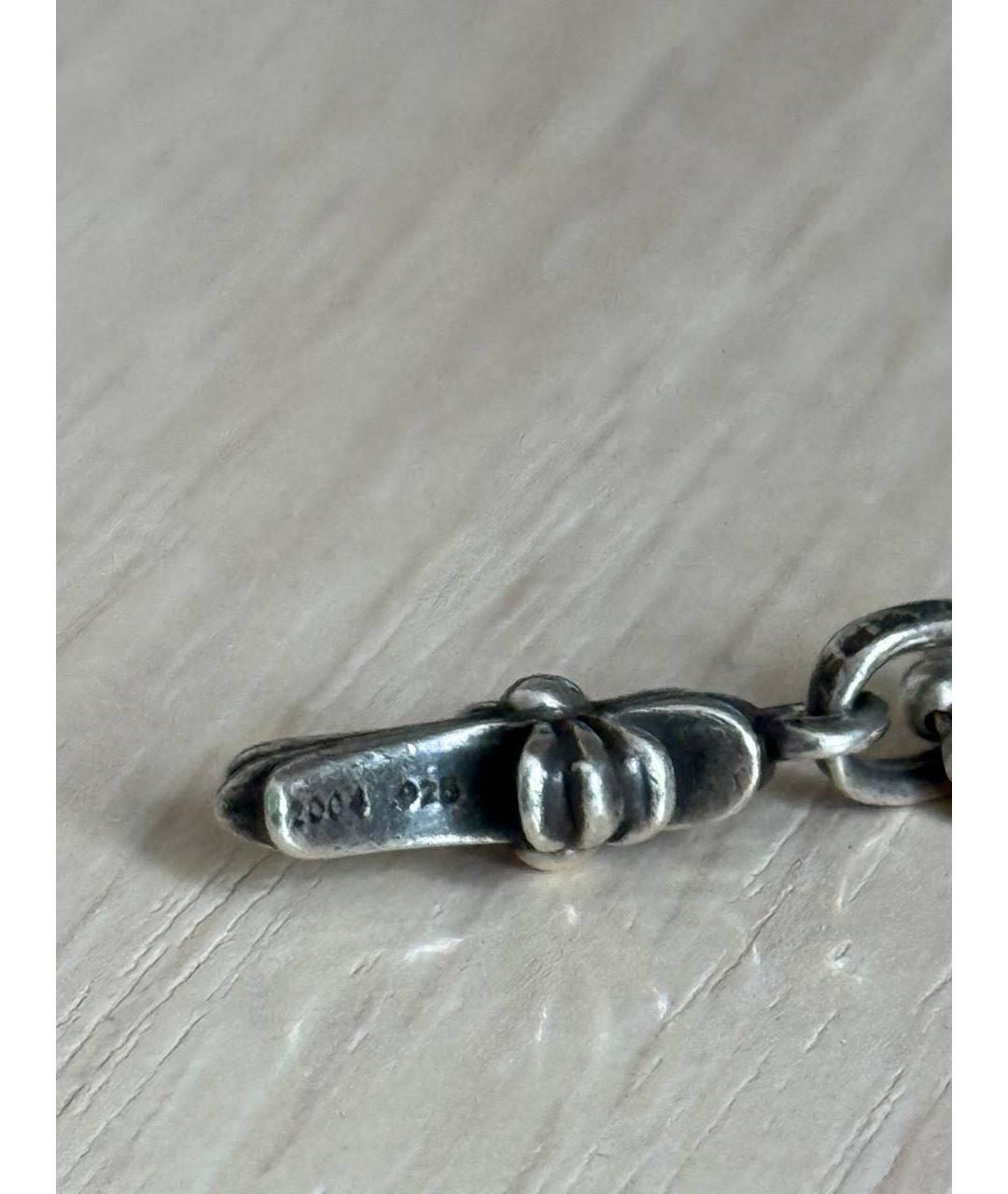 CHROME HEARTS Серебряная серебряная цепочка/подвеска, фото 5