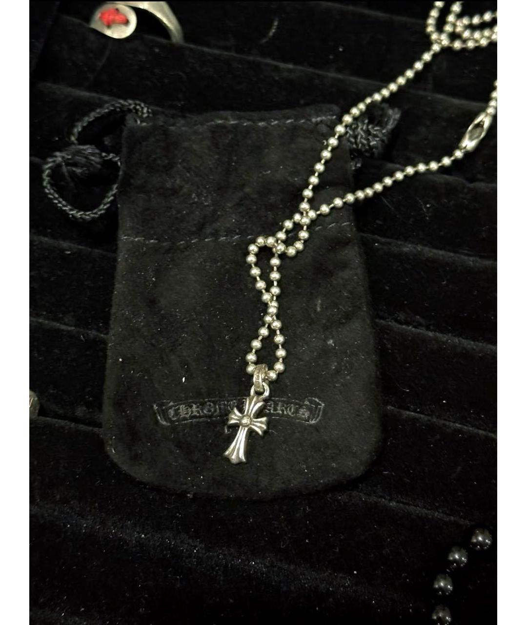 CHROME HEARTS Серебряная серебряная цепочка/подвеска, фото 2