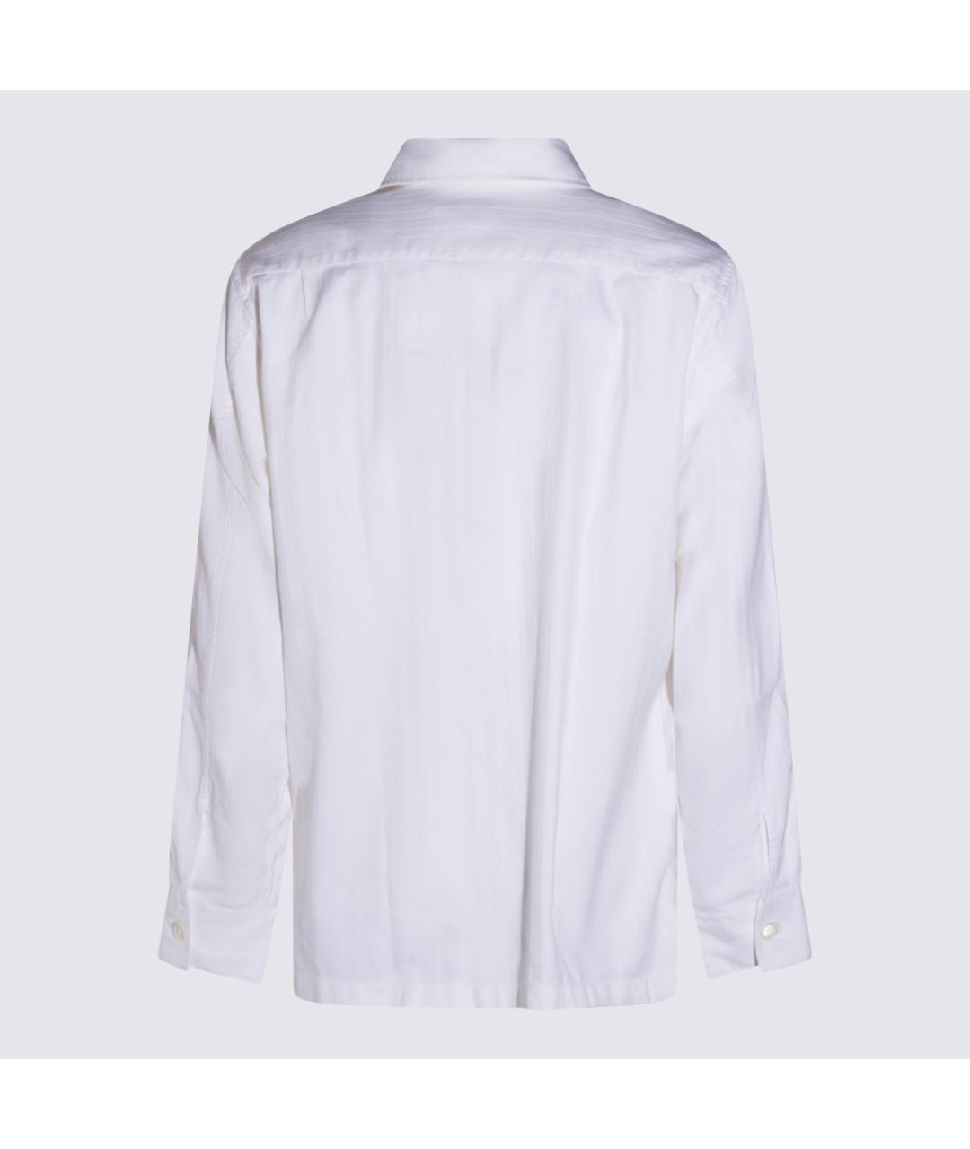 TOM FORD Бежевая хлопковая классическая рубашка, фото 2