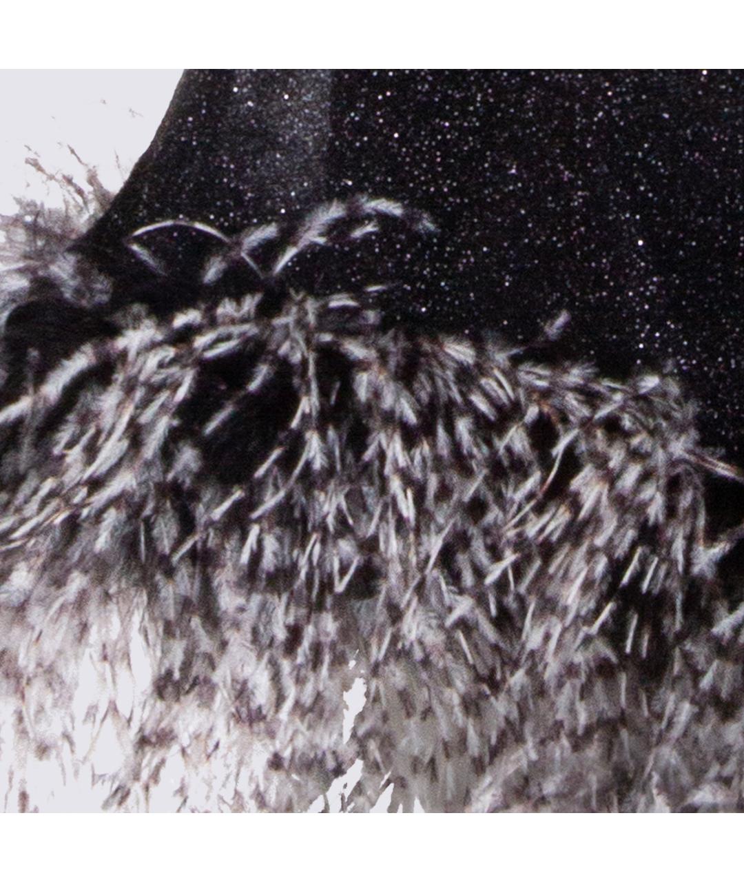 OSEREE Черное полиамидовое коктейльное платье, фото 3