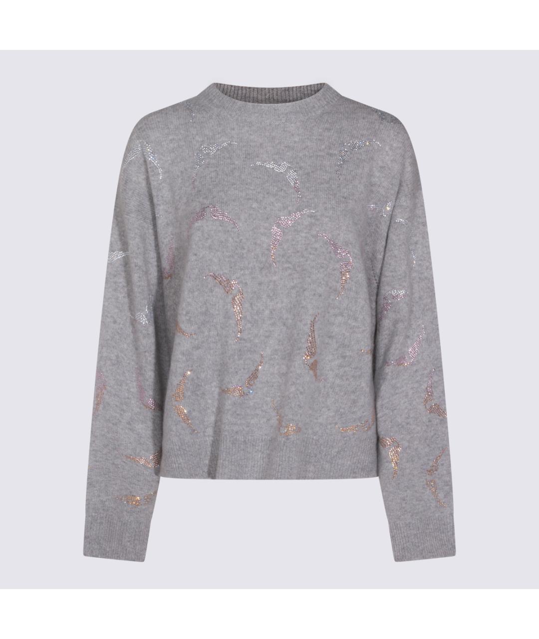 ZADIG & VOLTAIRE Серый кашемировый джемпер / свитер, фото 5