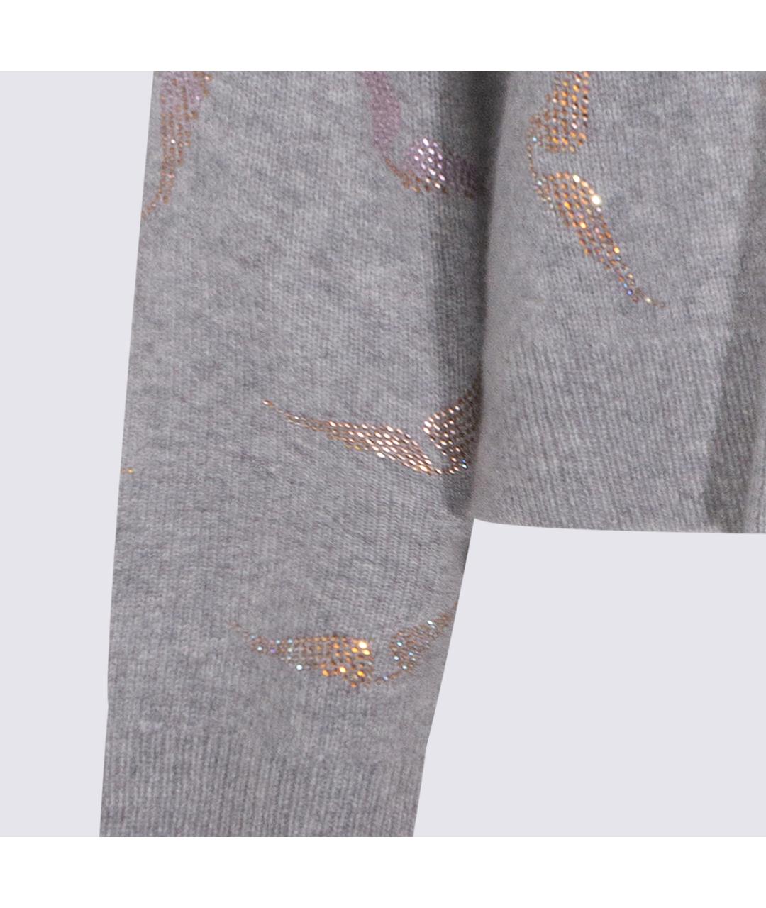 ZADIG & VOLTAIRE Серый кашемировый джемпер / свитер, фото 3