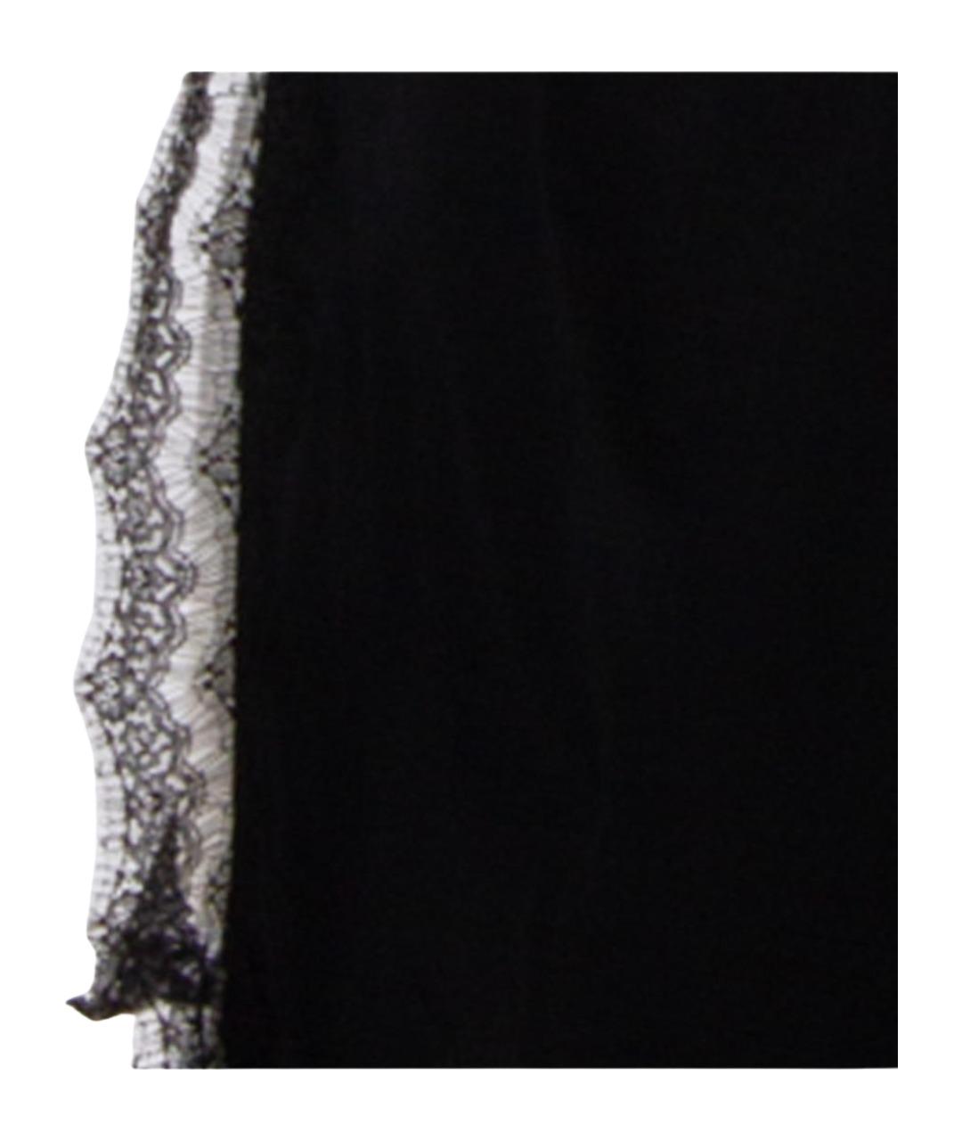 BLUMARINE Черное вискозное платье, фото 4