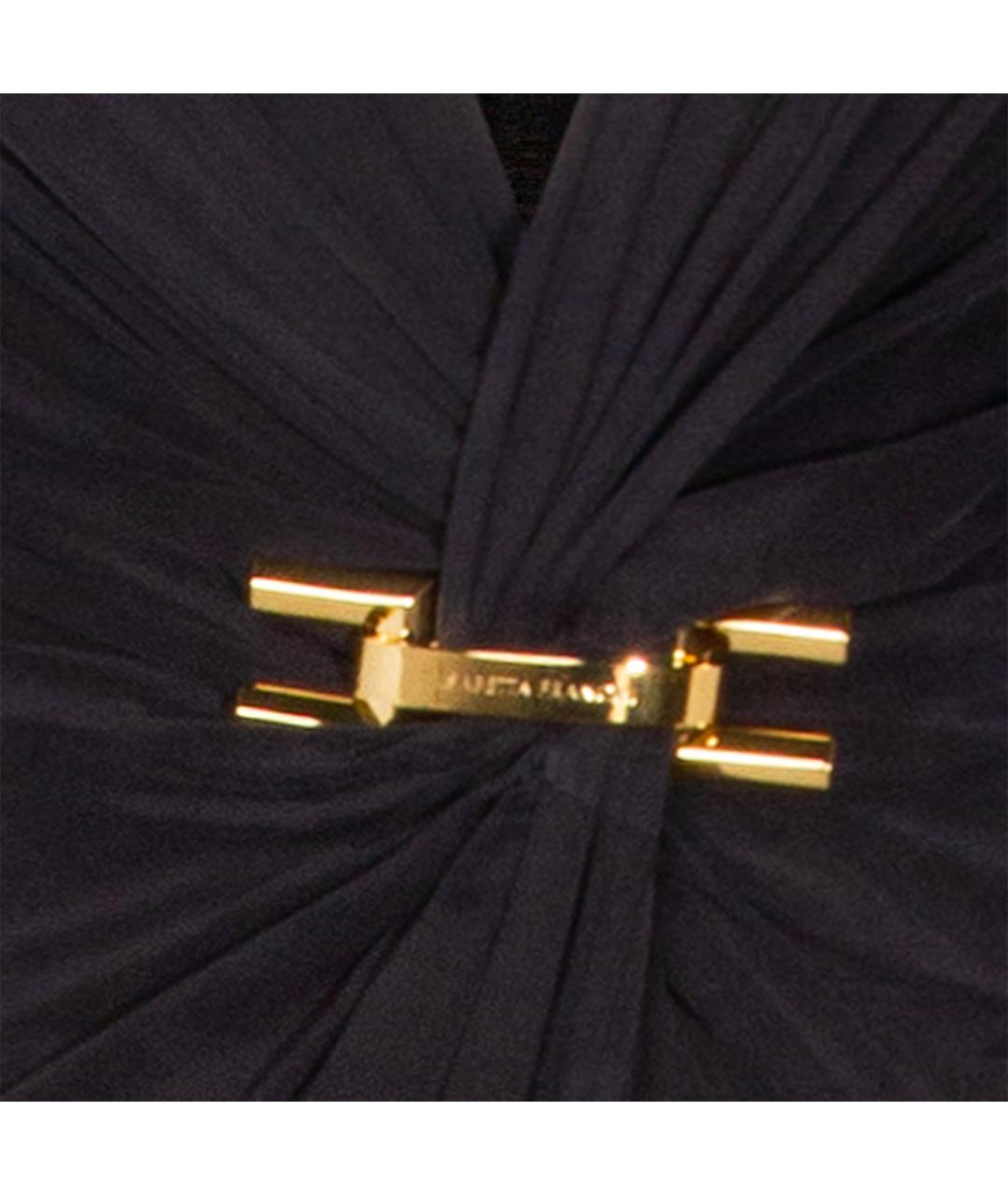 ELISABETTA FRANCHI Черное платье, фото 3