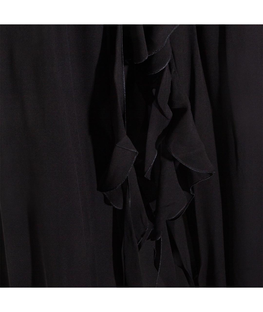 BLUMARINE Черное вискозное платье, фото 4