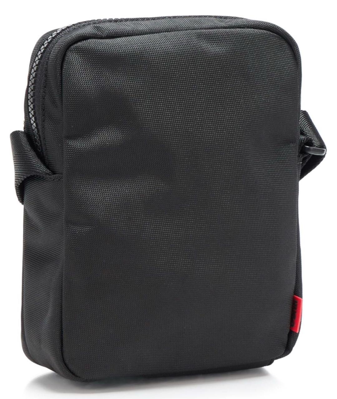 HUGO Черная тканевая сумка на плечо, фото 2