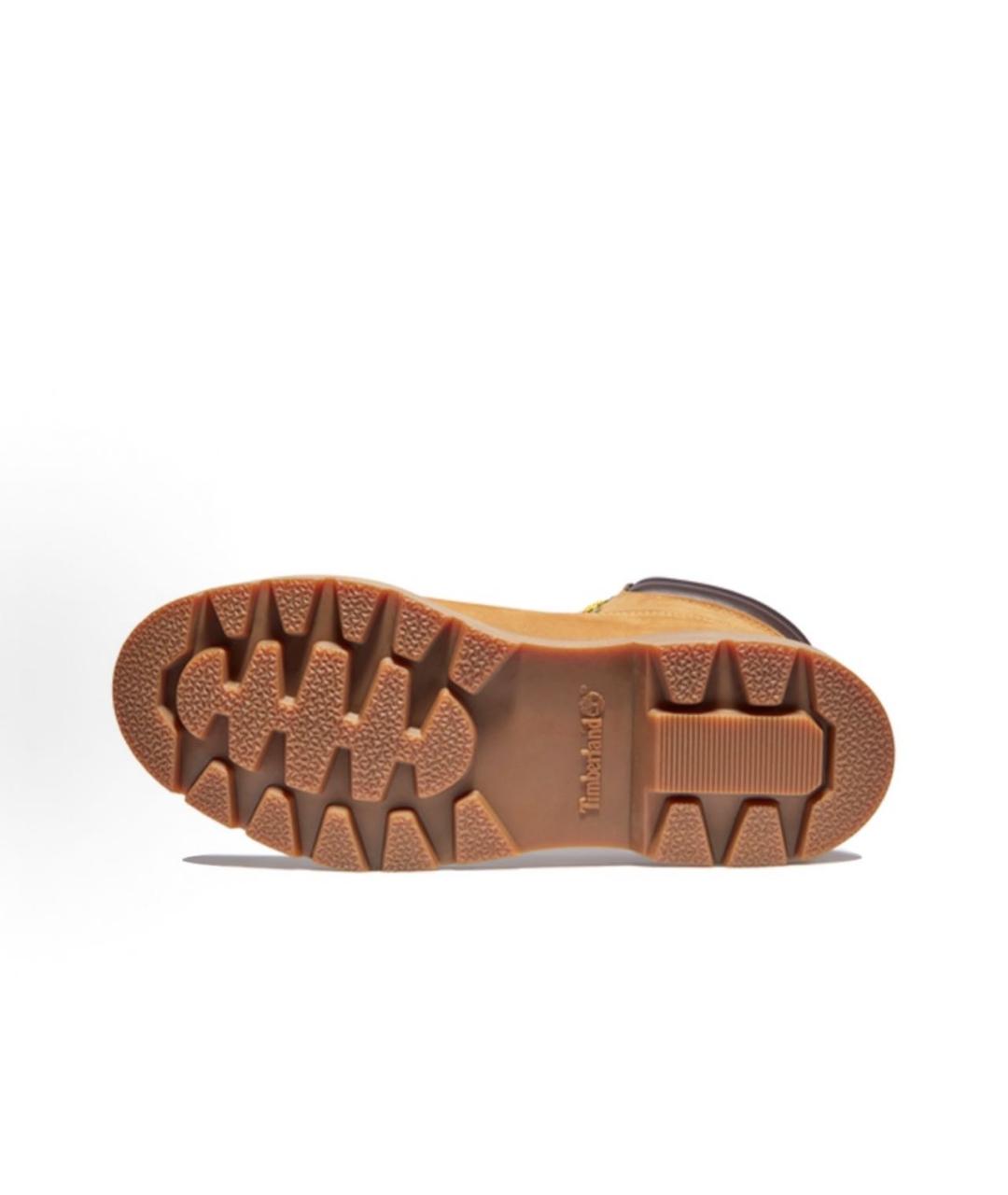 TIMBERLAND Горчичные нубуковые высокие ботинки, фото 4