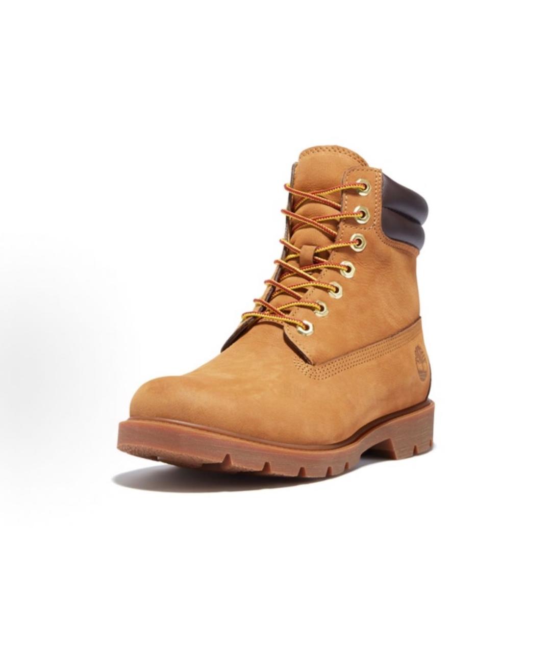 TIMBERLAND Горчичные нубуковые высокие ботинки, фото 2