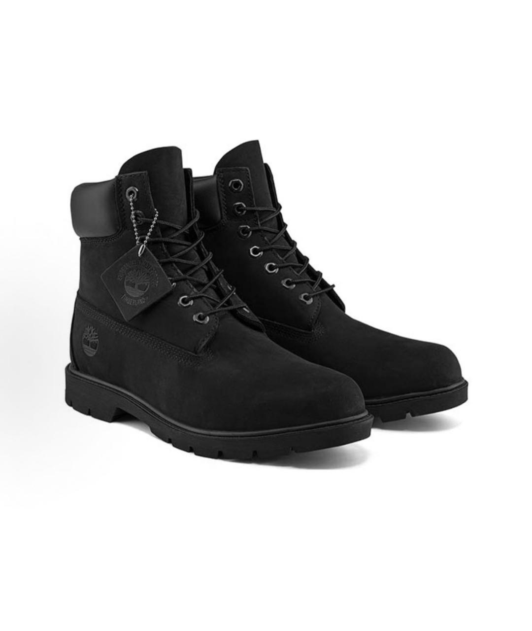 TIMBERLAND Черные нубуковые высокие ботинки, фото 3