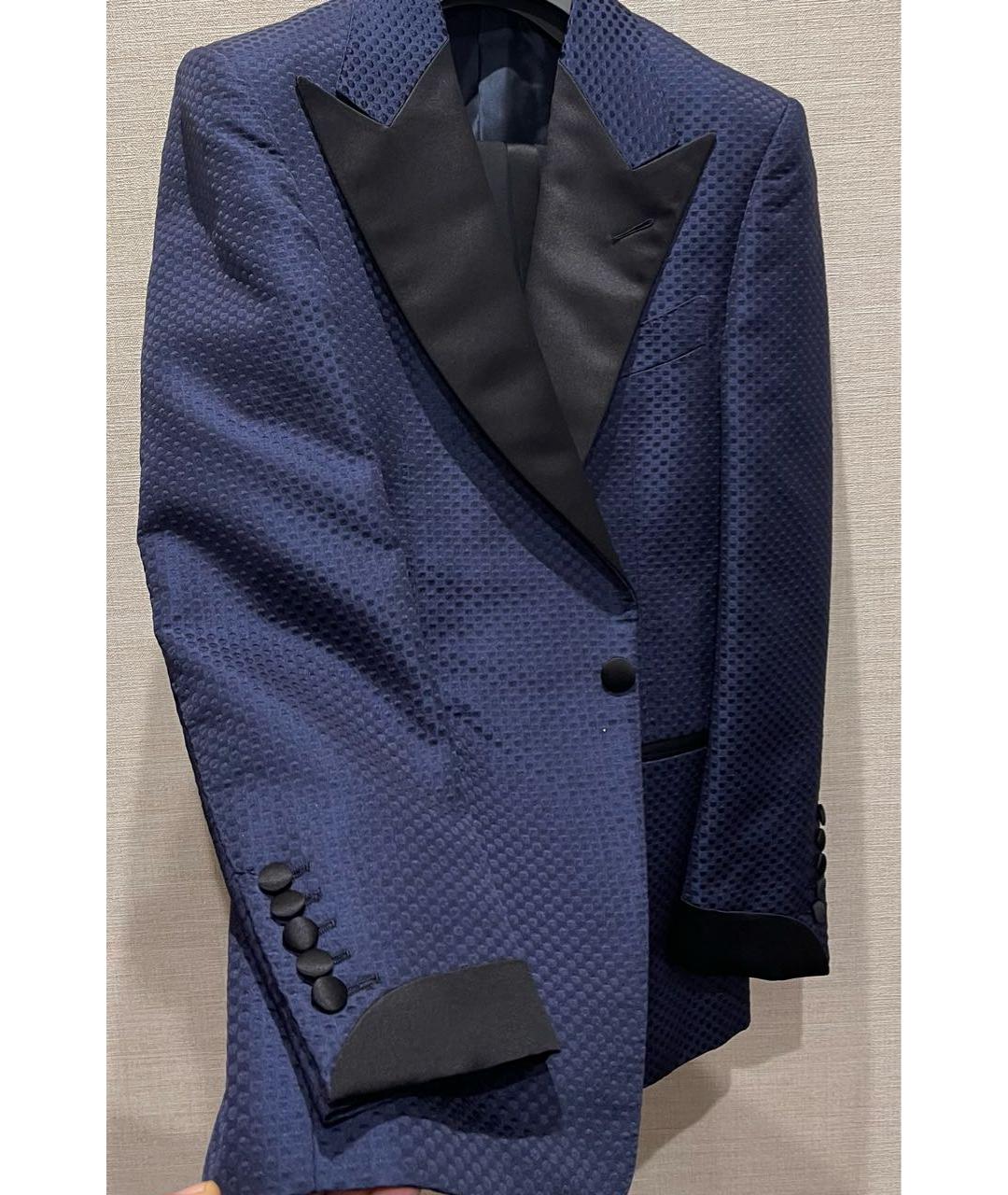 TOM FORD Синий вечерний костюм, фото 5