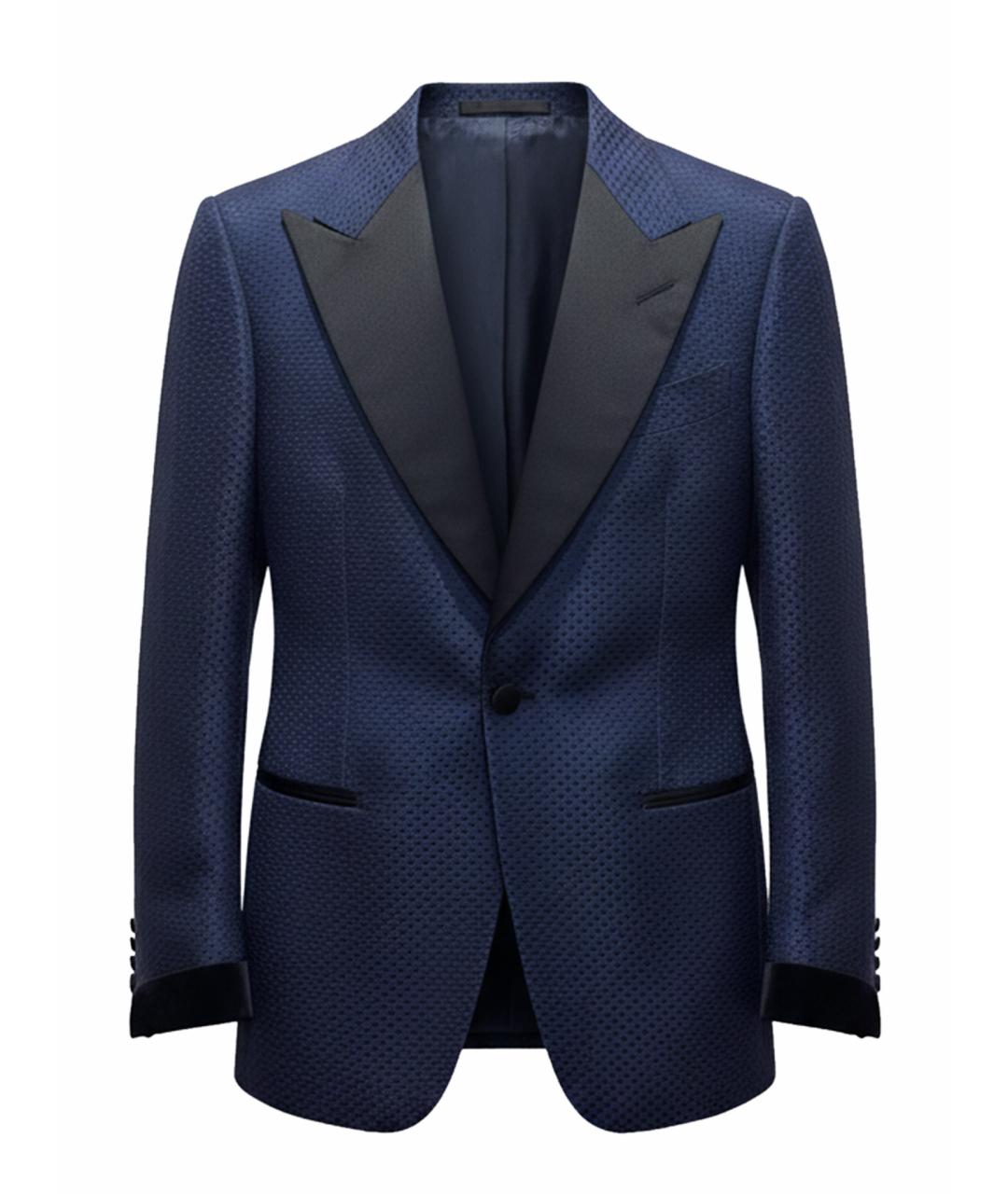 TOM FORD Синий вечерний костюм, фото 1