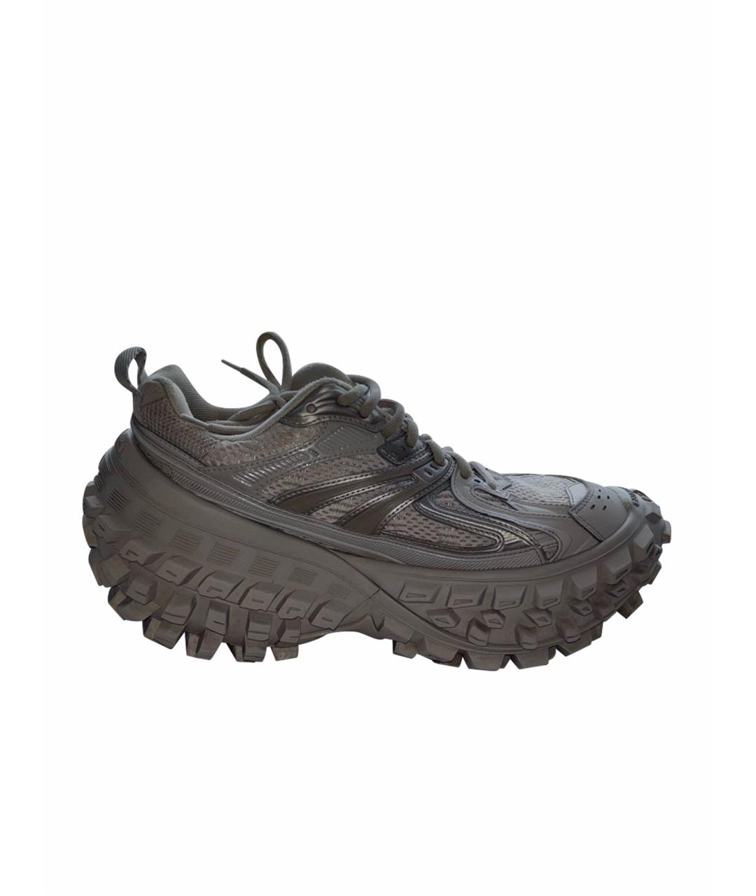 BALENCIAGA Бежевые синтетические кроссовки, фото 1