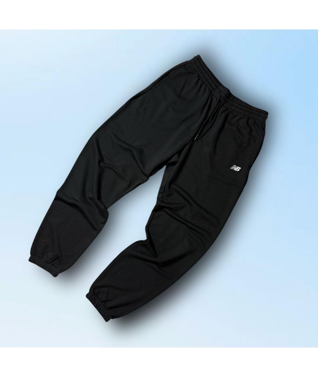 NEW BALANCE Черный хлопковый спортивный костюм, фото 6