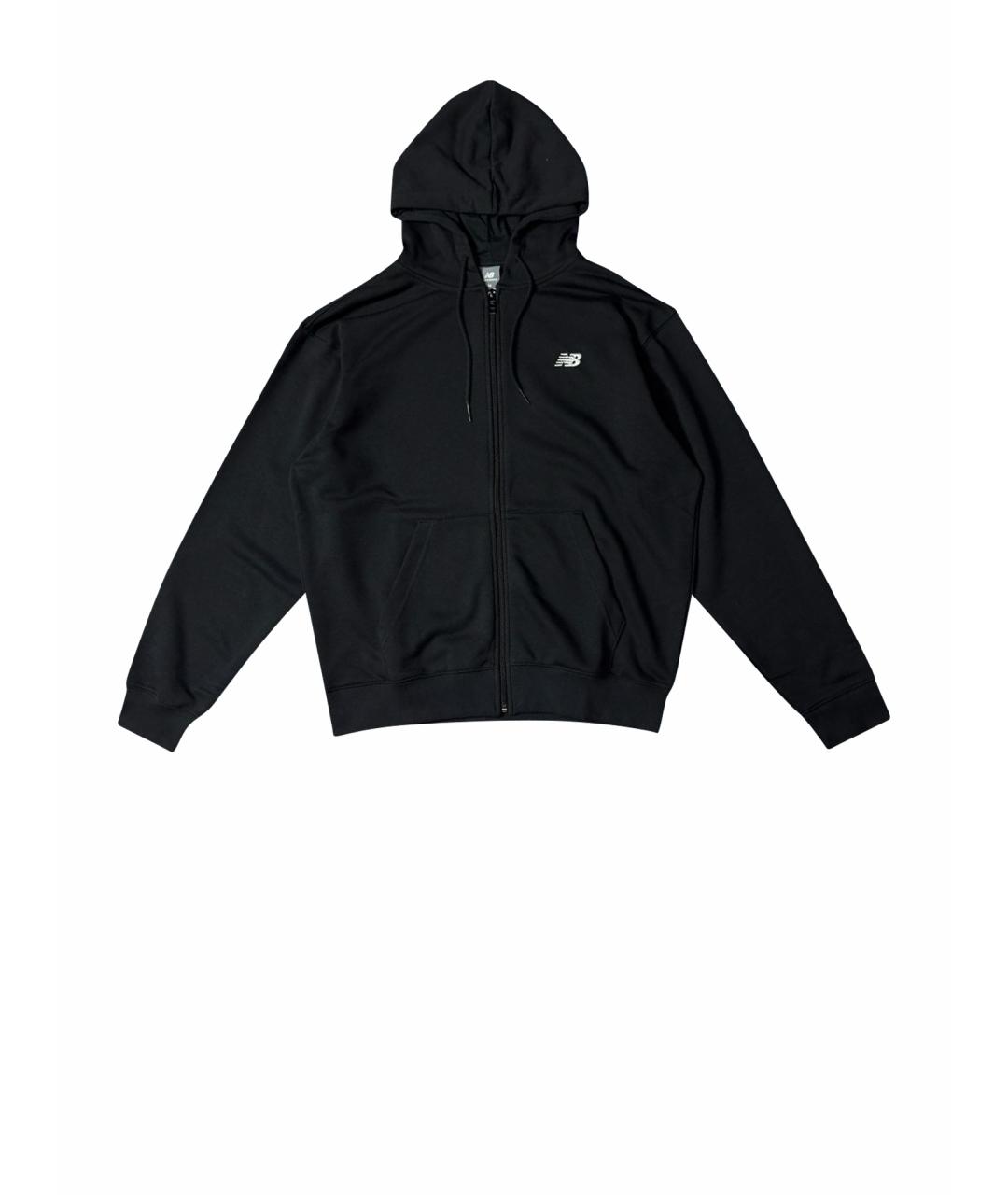 NEW BALANCE Черный хлопковый спортивный костюм, фото 1