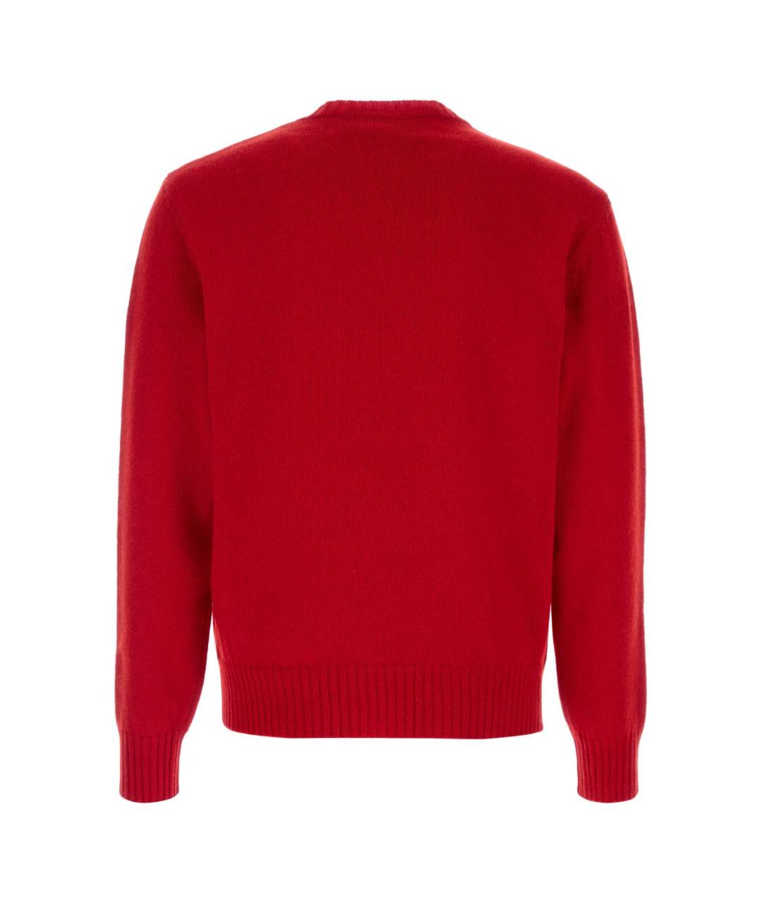 VALENTINO Красный шерстяной джемпер / свитер, фото 2