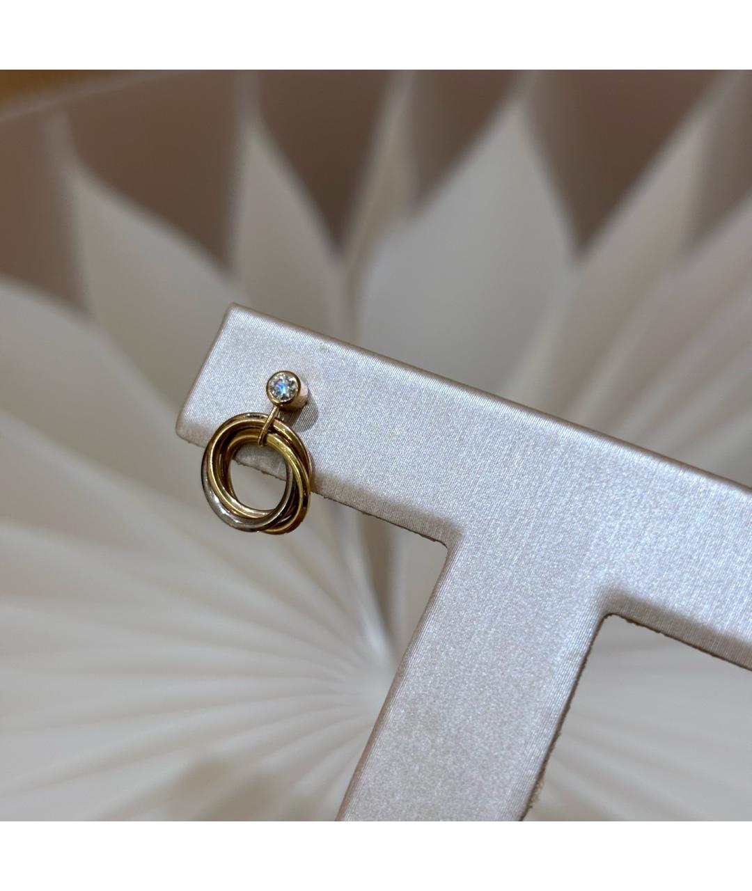 CARTIER Золотые серьги из желтого золота, фото 6