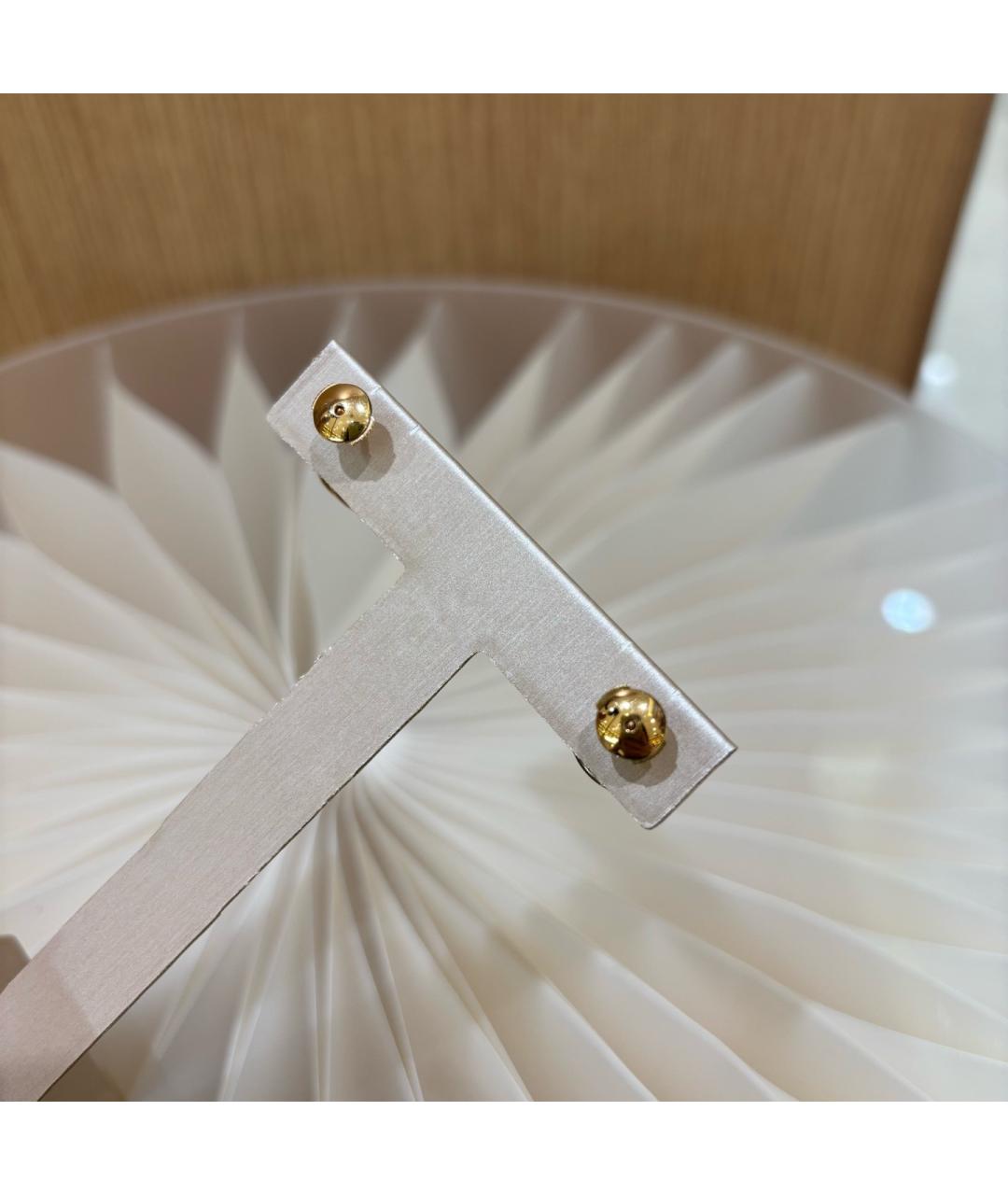 CARTIER Золотые серьги из желтого золота, фото 3
