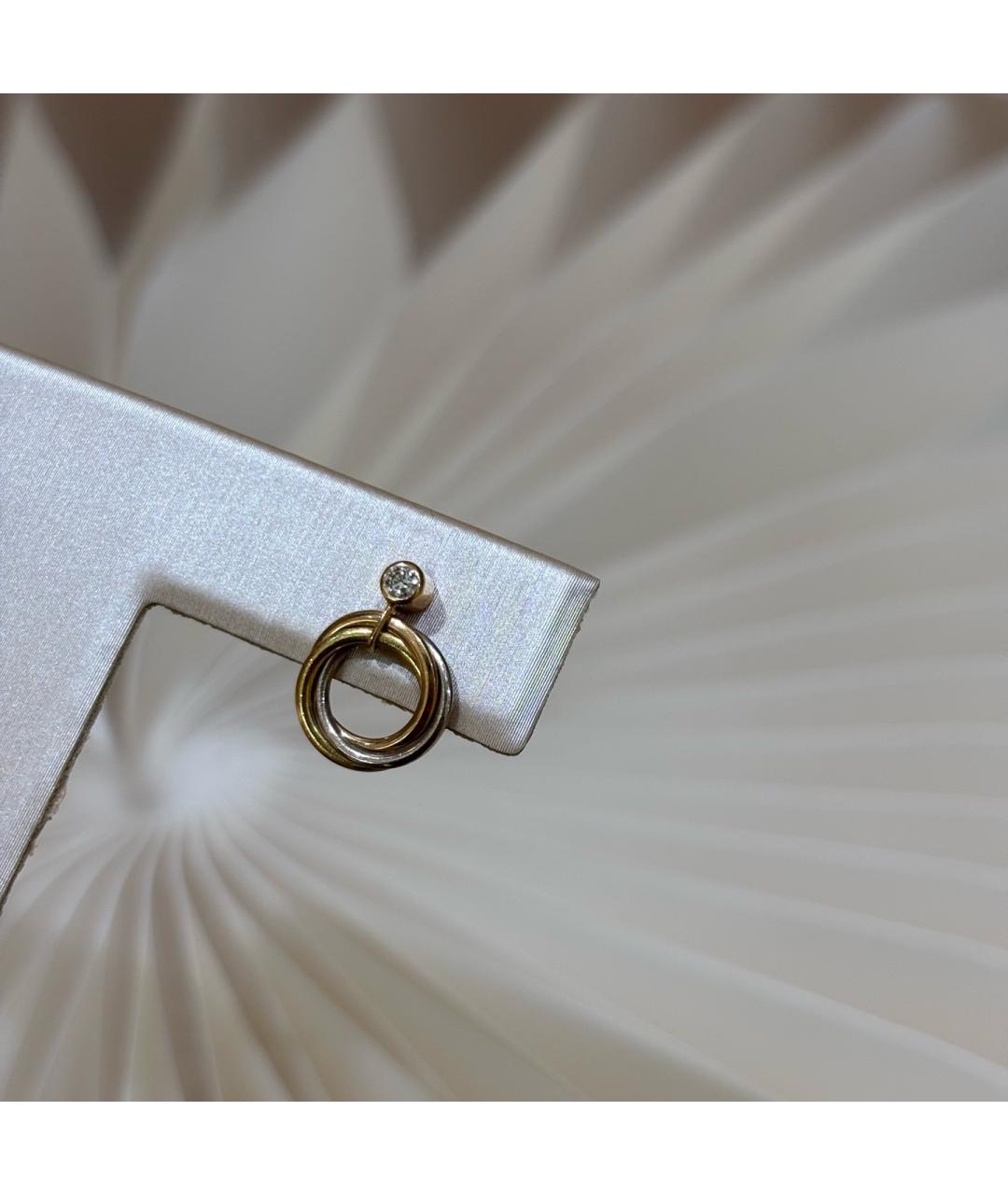 CARTIER Золотые серьги из желтого золота, фото 5